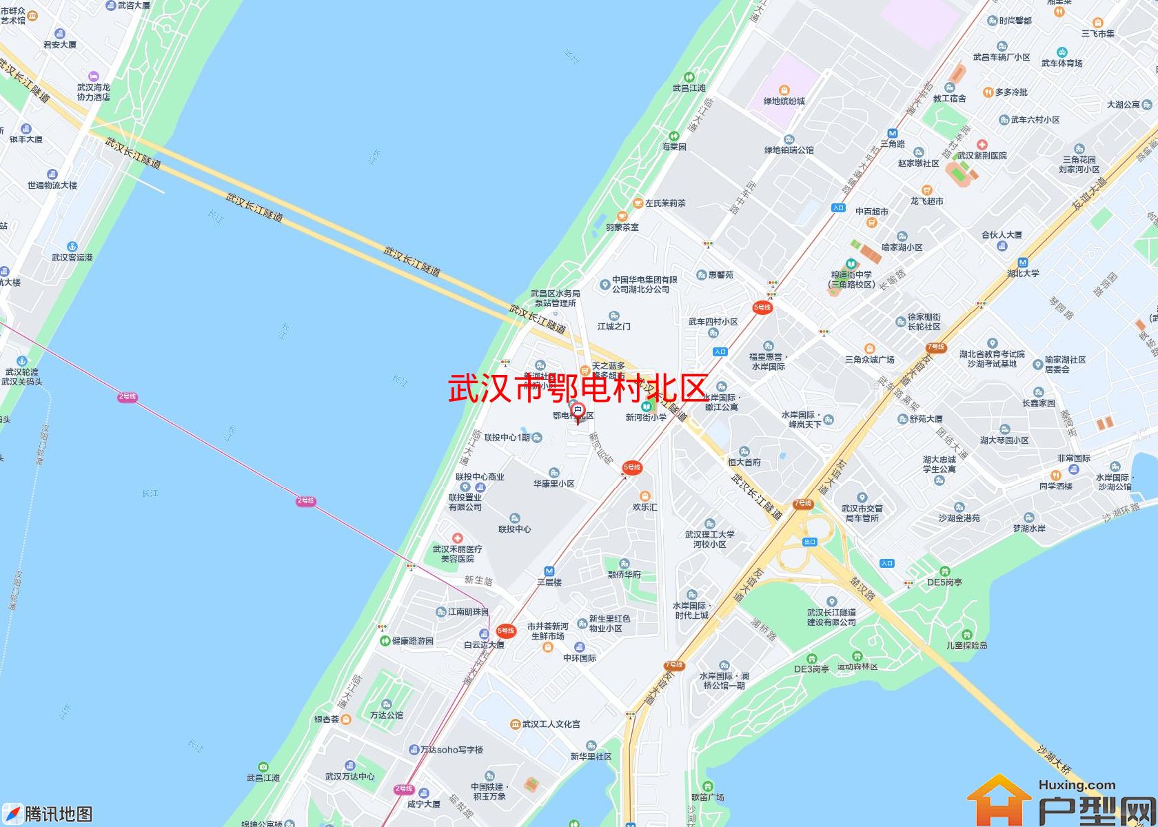 鄂电村北区小区 - 户型网