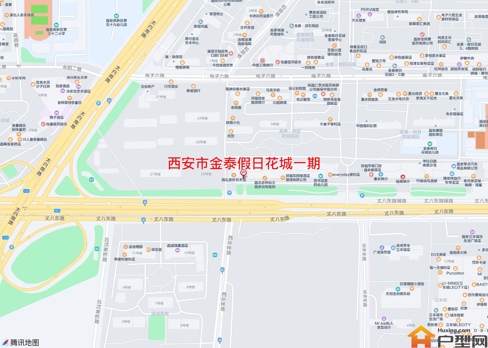金泰假日花城一期小区 - 户型网