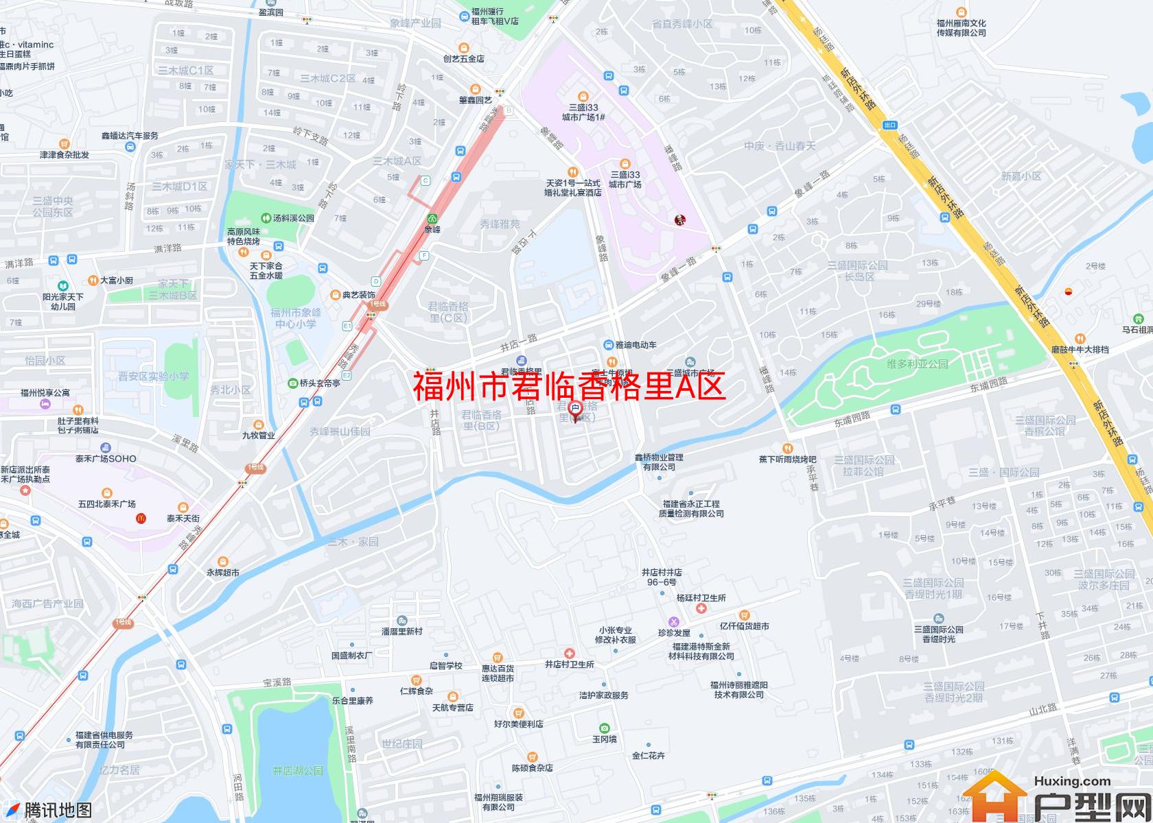 君临香格里A区小区 - 户型网