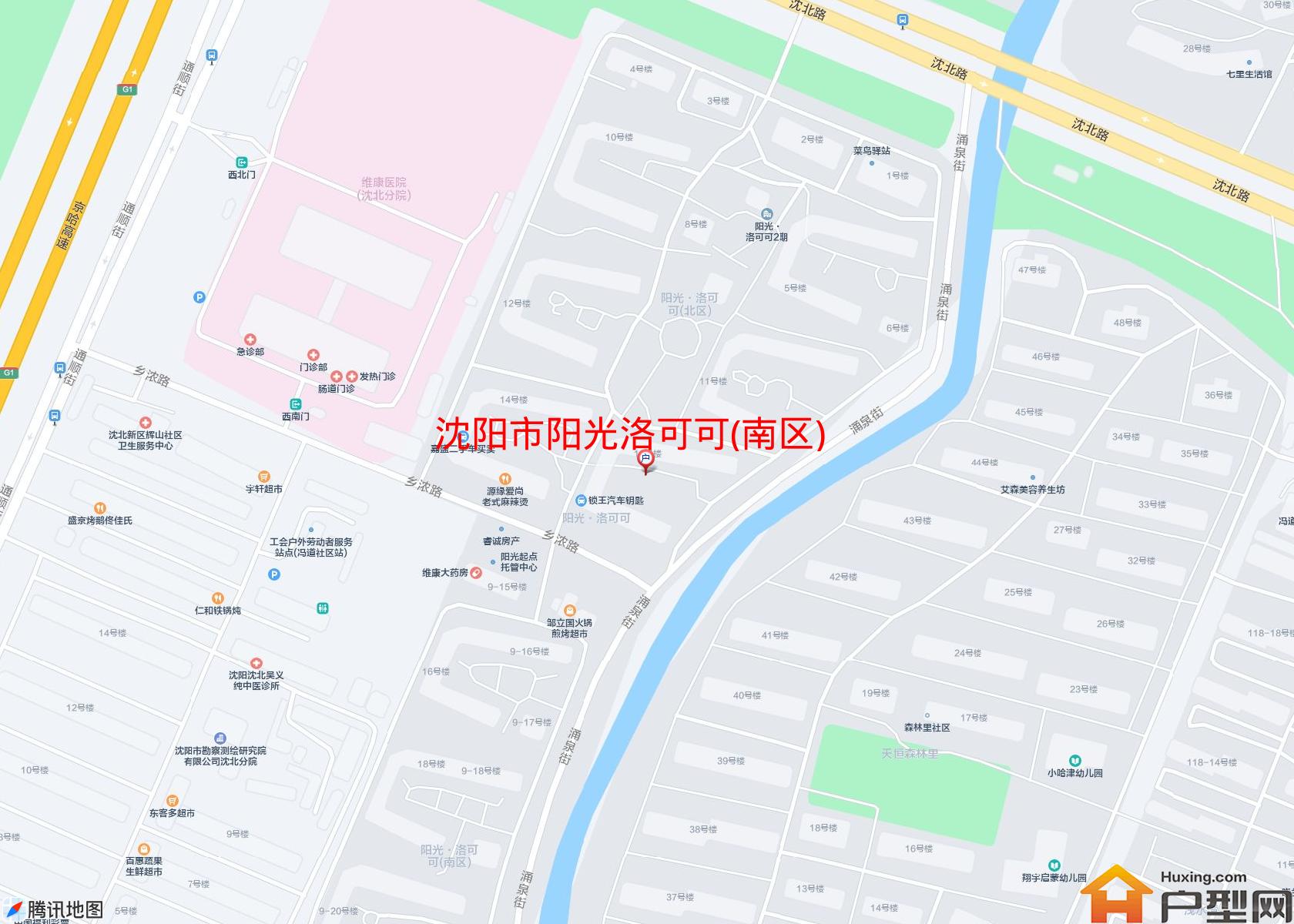 阳光洛可可(南区)小区 - 户型网