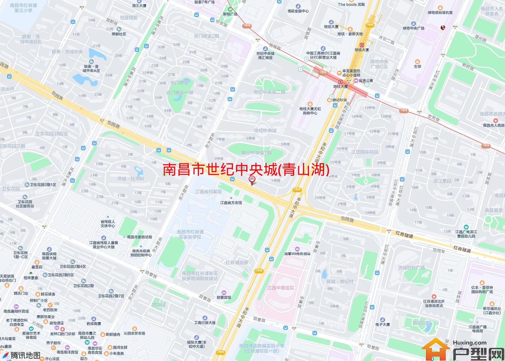 世纪中央城(青山湖)小区 - 户型网