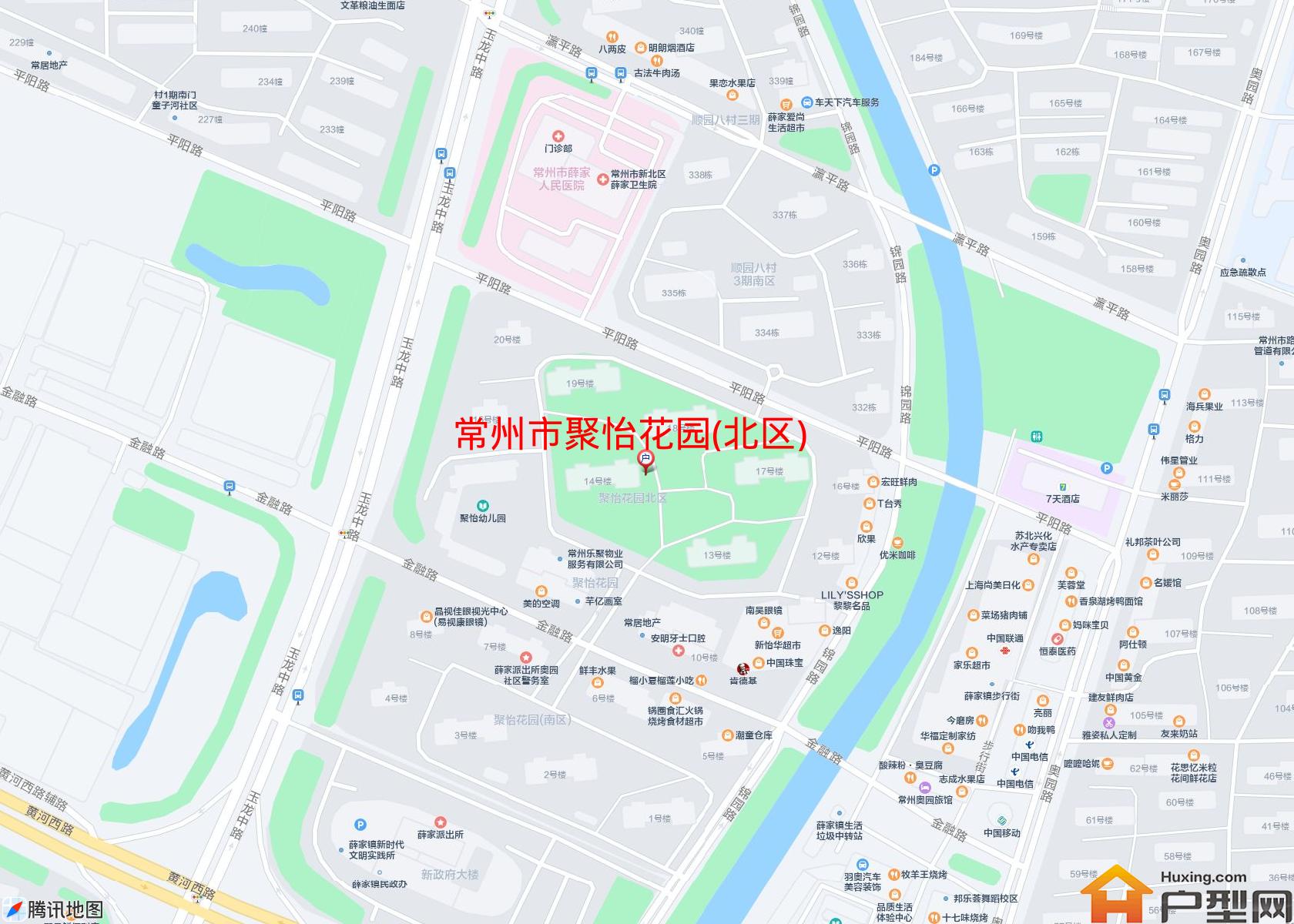 聚怡花园(北区)小区 - 户型网