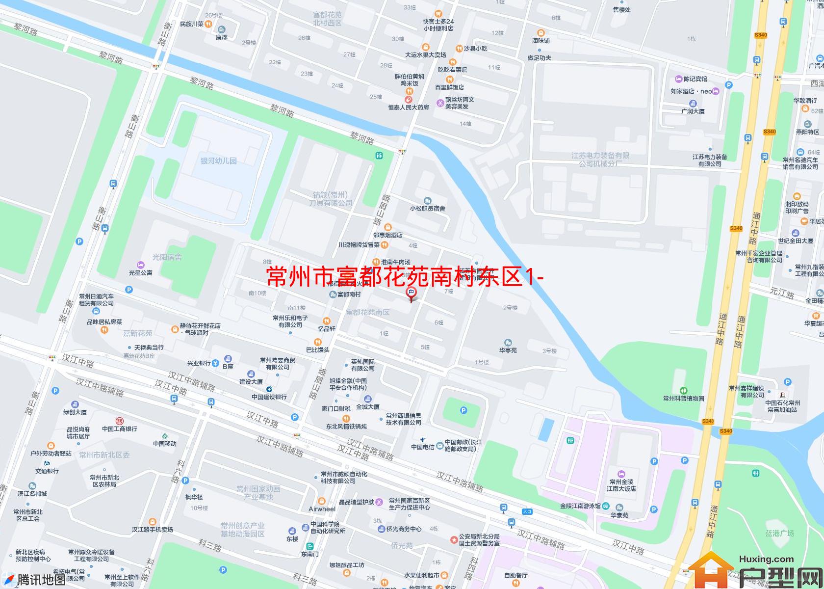 富都花苑南村东区1-7幢小区 - 户型网