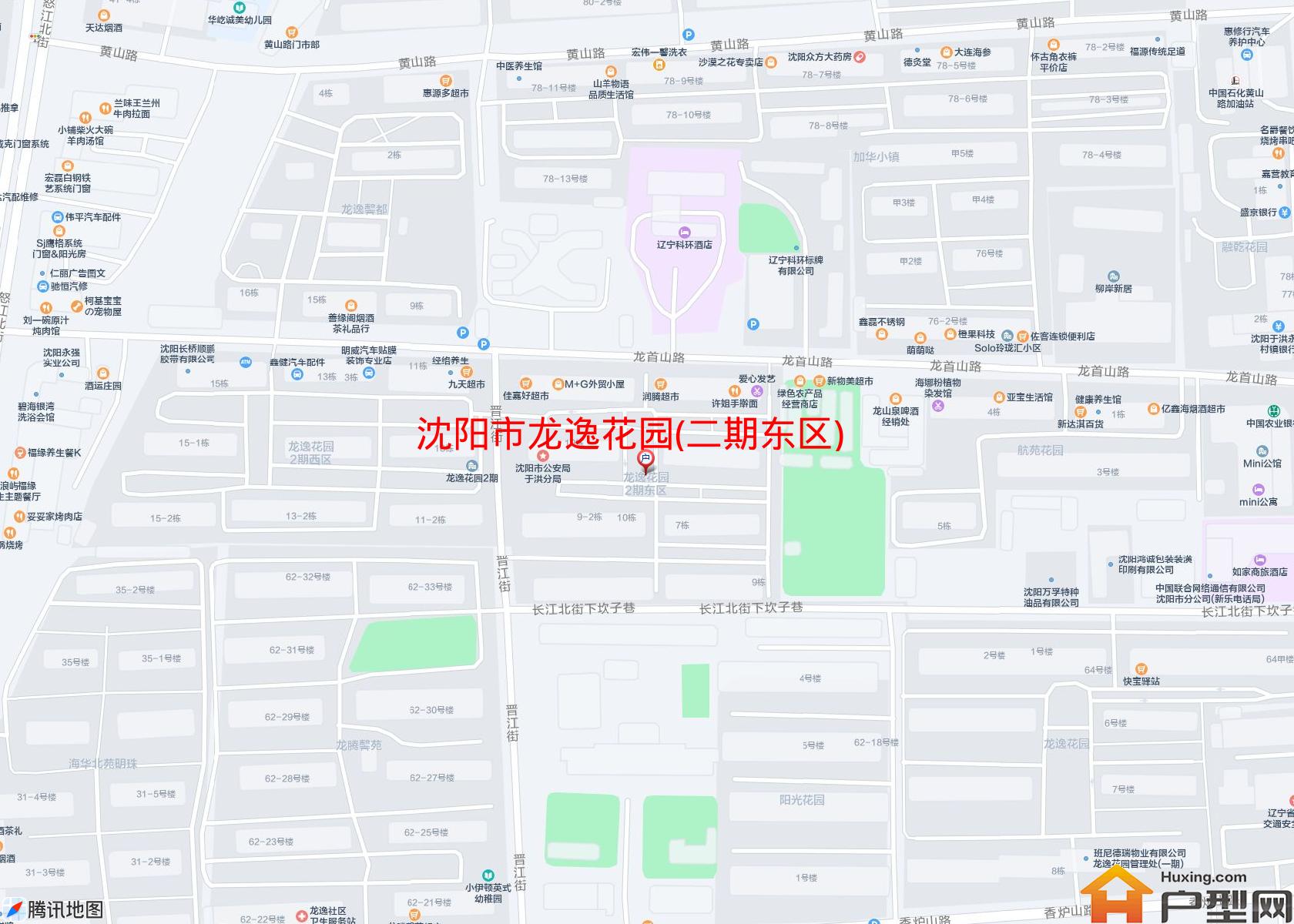 龙逸花园(二期东区)小区 - 户型网