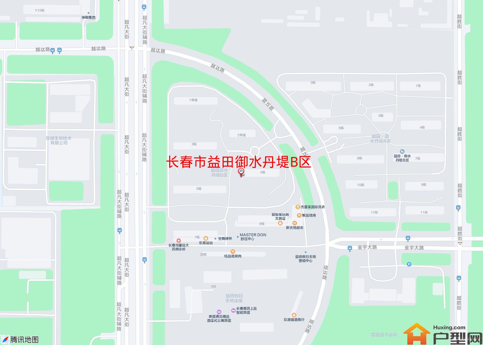 益田御水丹堤B区小区 - 户型网