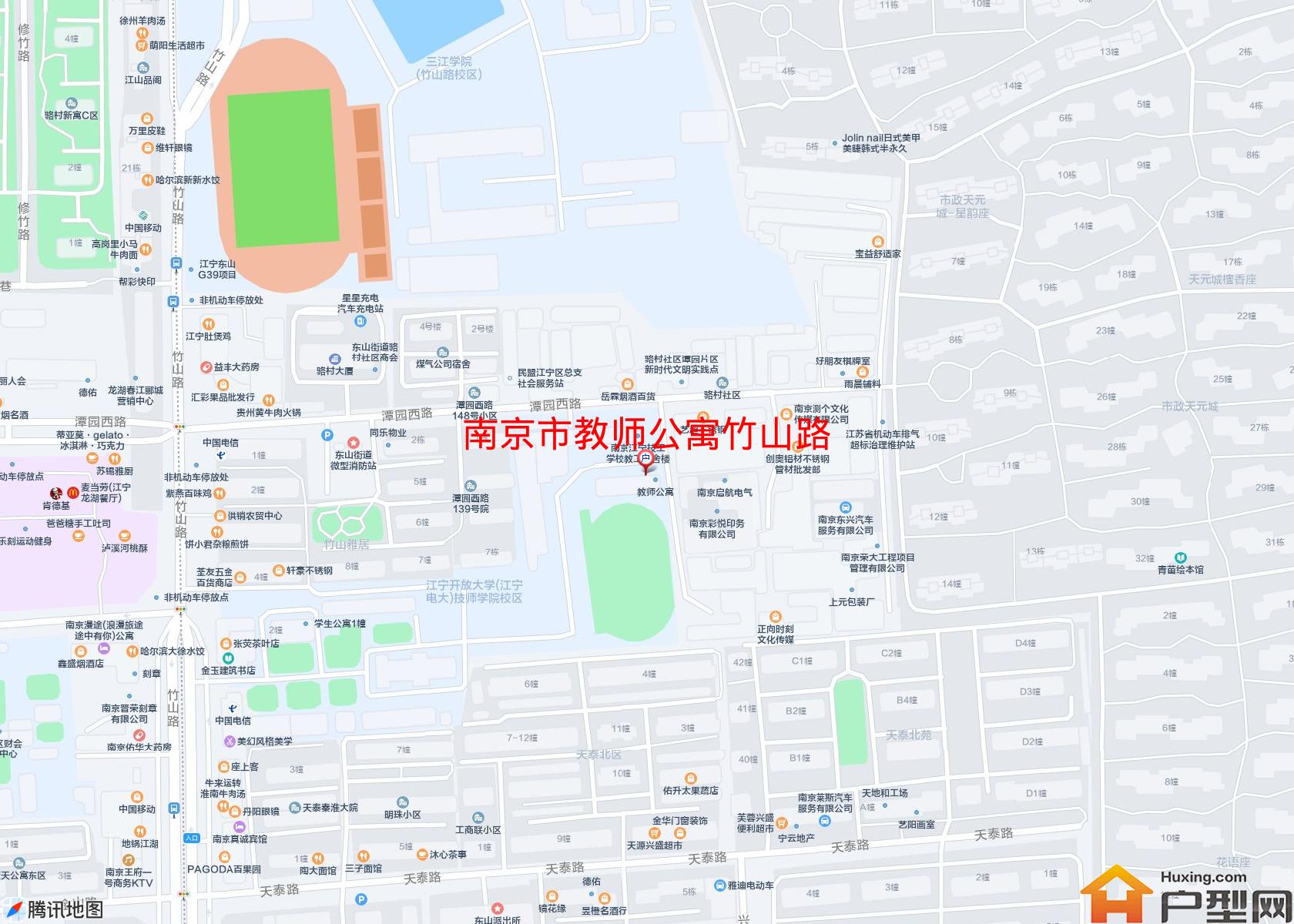 教师公寓竹山路小区 - 户型网