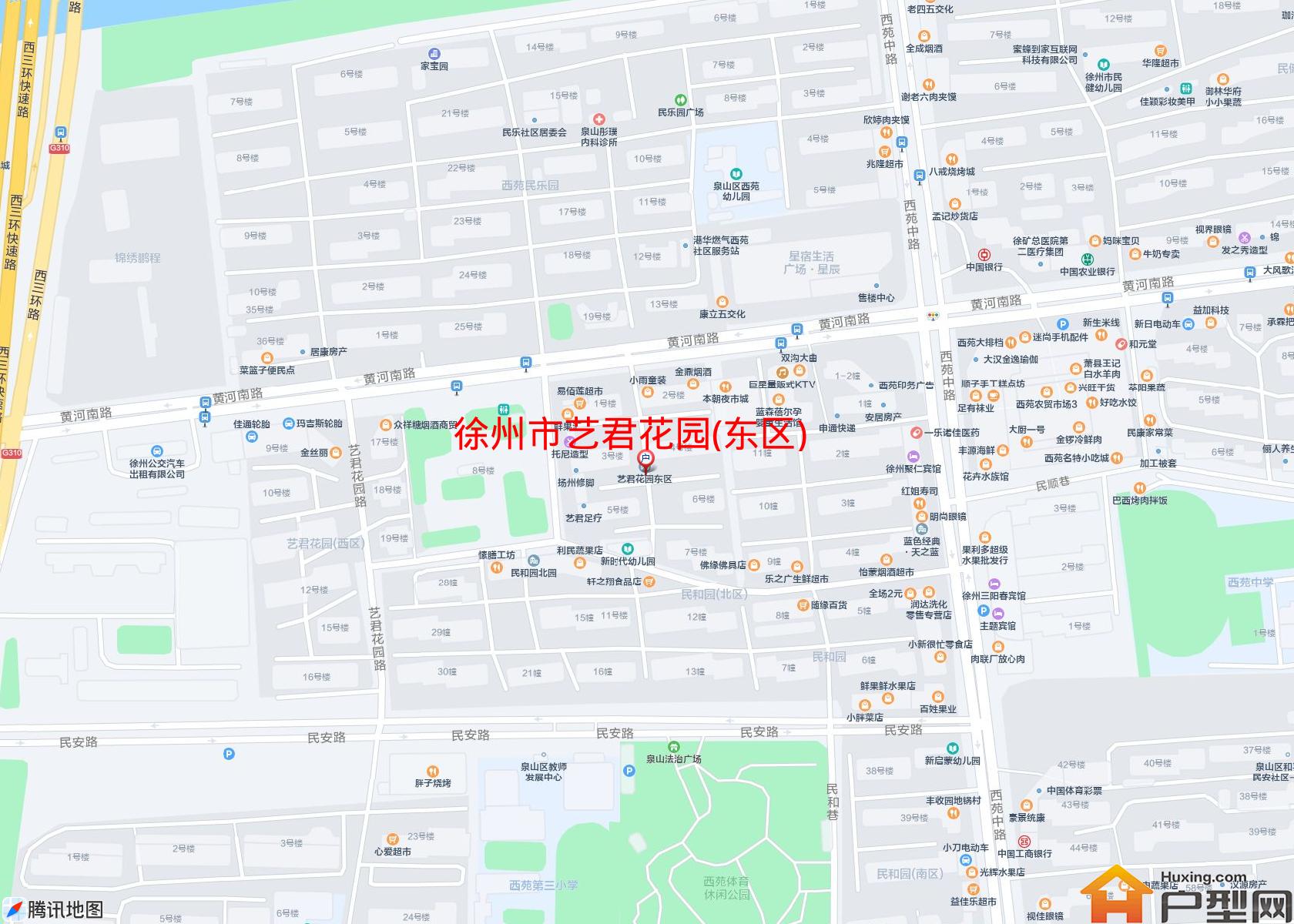 艺君花园(东区)小区 - 户型网