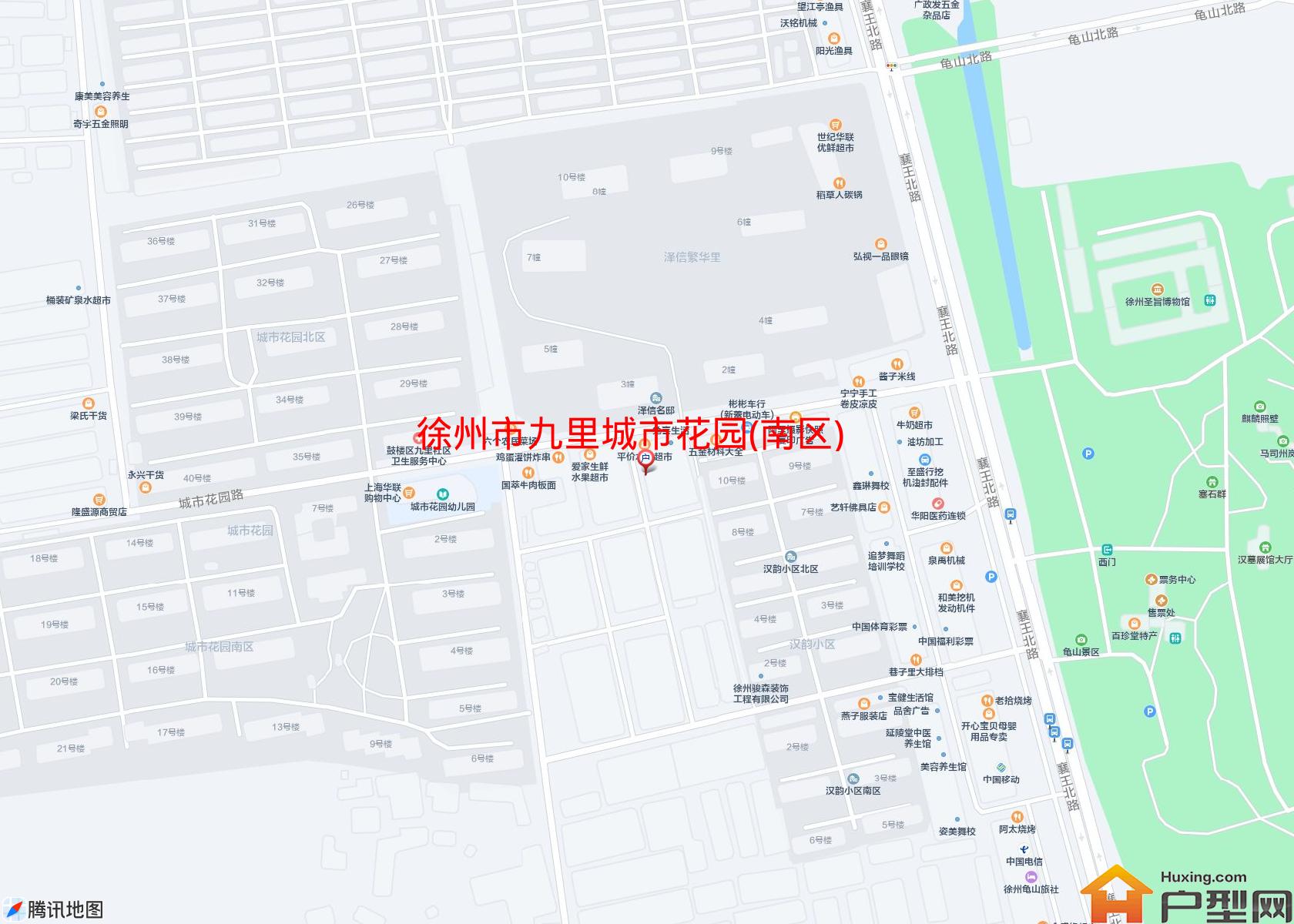 九里城市花园(南区)小区 - 户型网