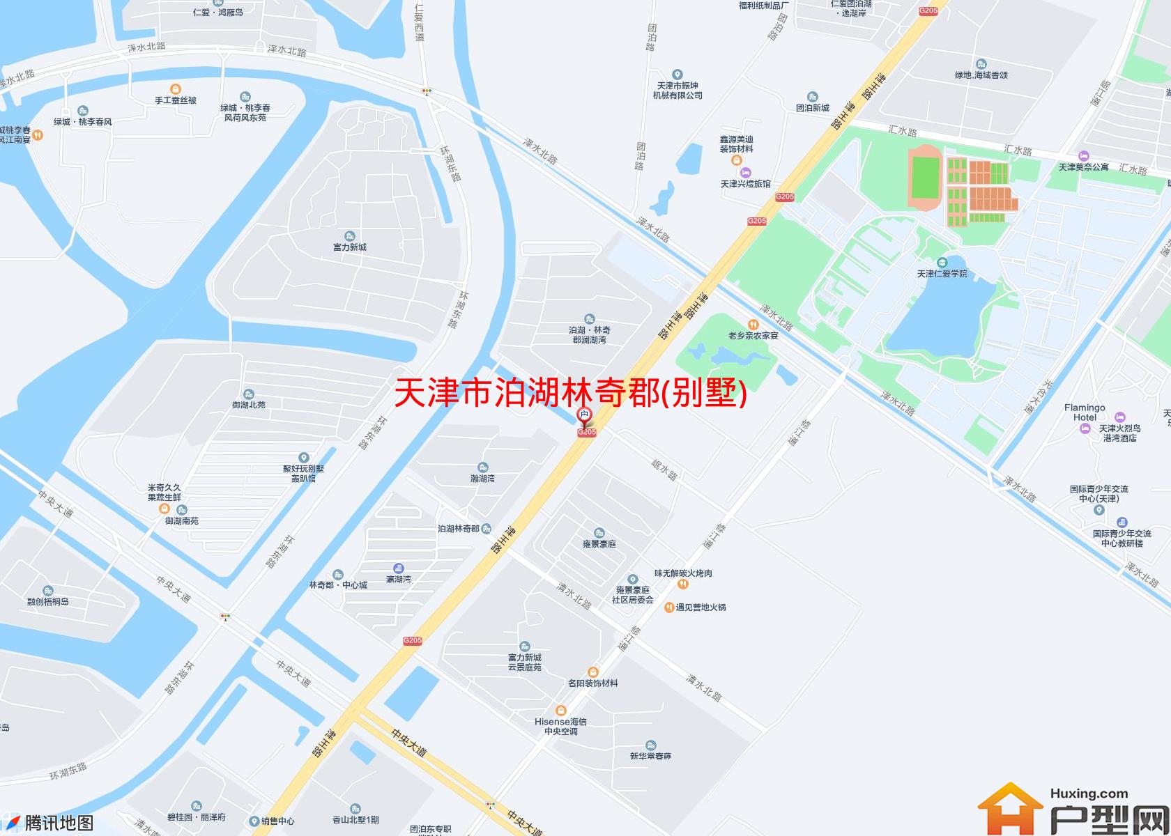 泊湖林奇郡(别墅)小区 - 户型网