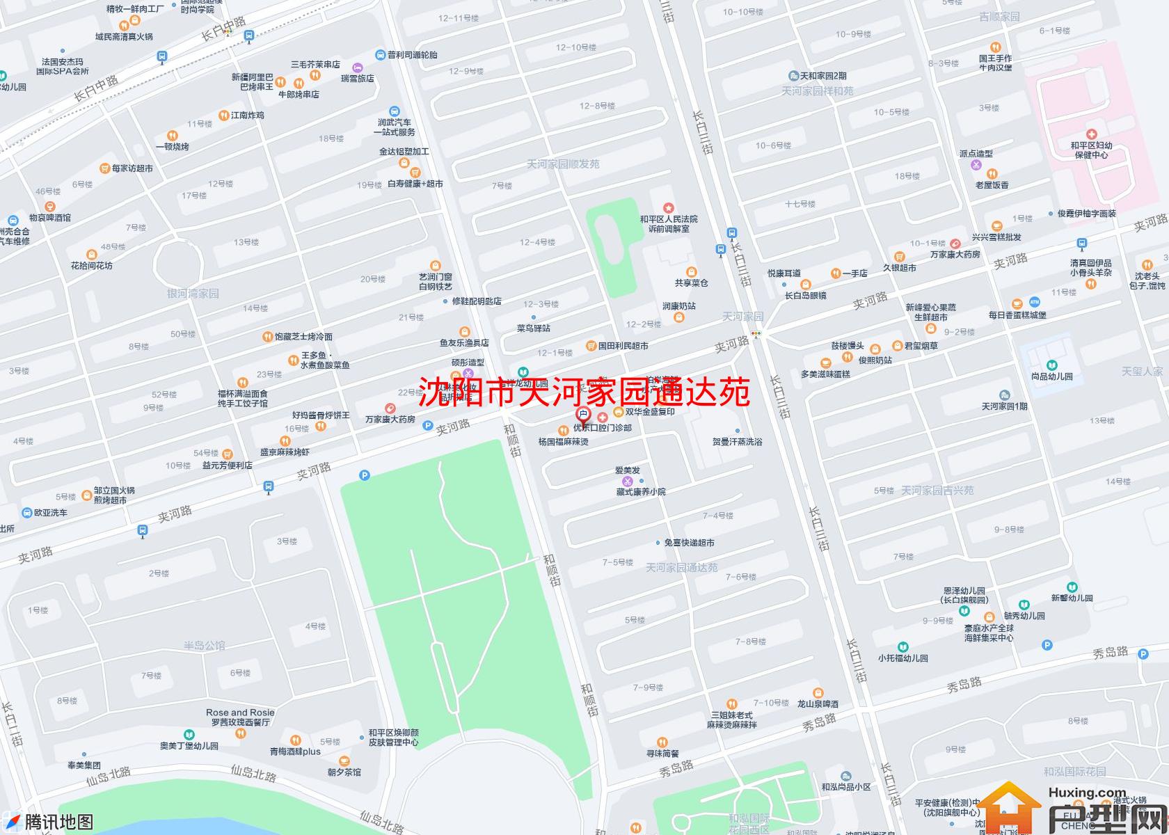 天河家园通达苑小区 - 户型网