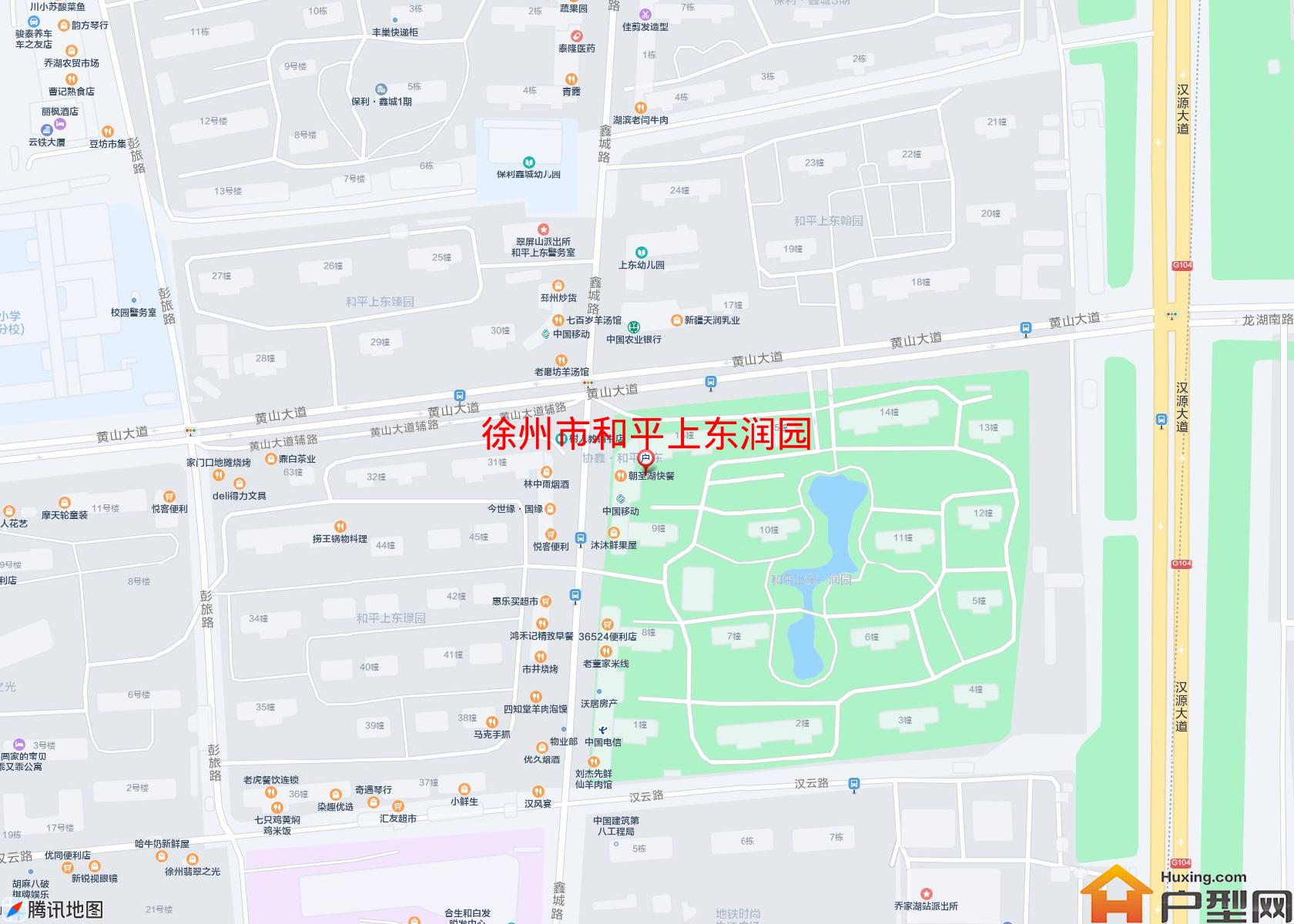 和平上东润园小区 - 户型网