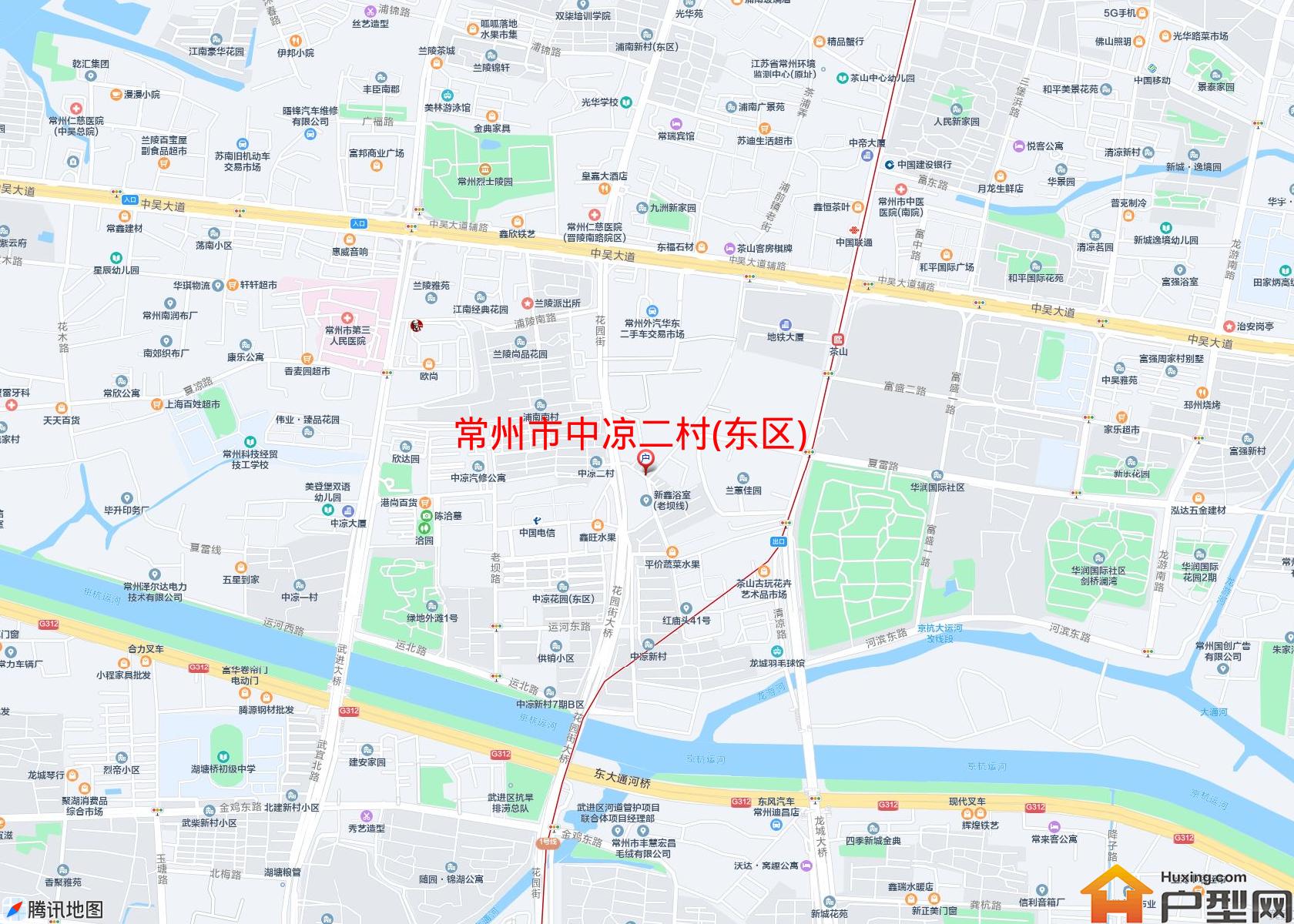 中凉二村(东区)小区 - 户型网