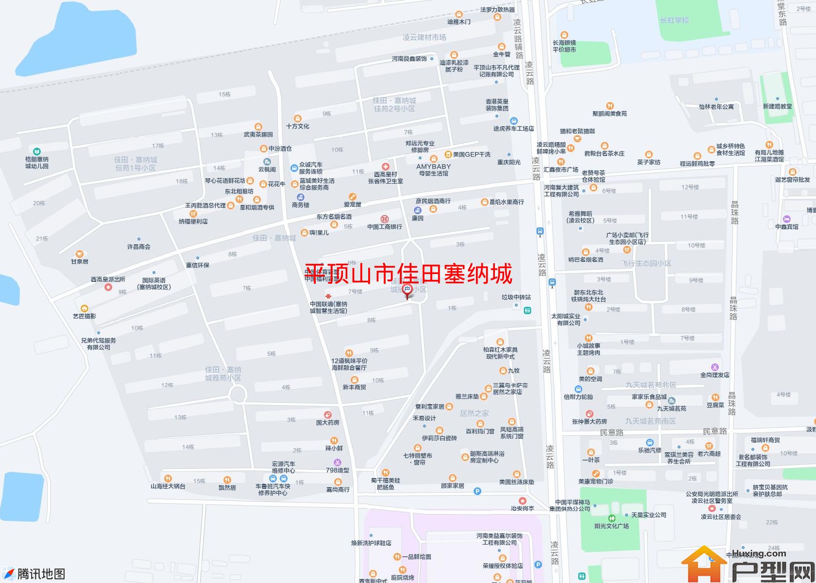 佳田塞纳城小区 - 户型网