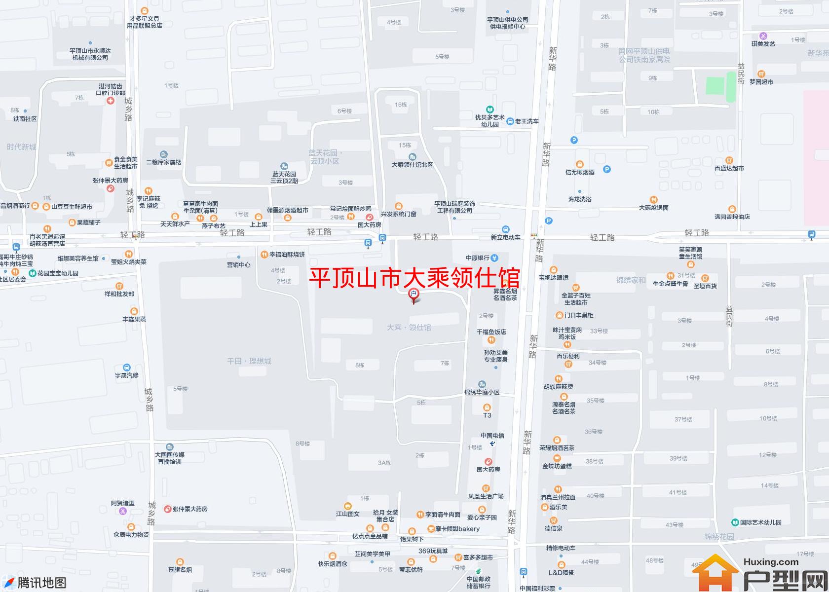 大乘领仕馆小区 - 户型网