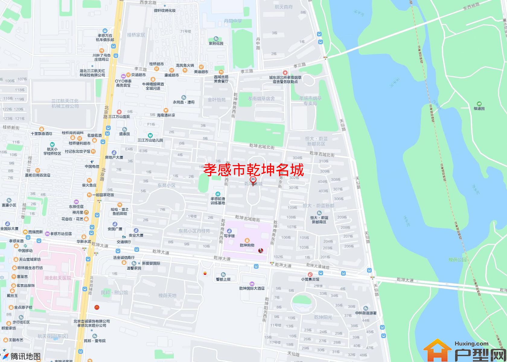 乾坤名城小区 - 户型网