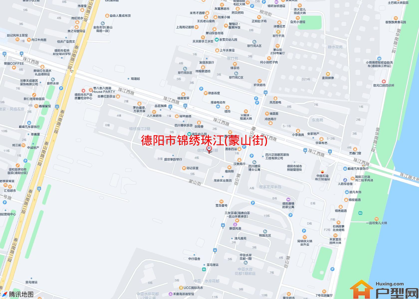 锦绣珠江(蒙山街)小区 - 户型网