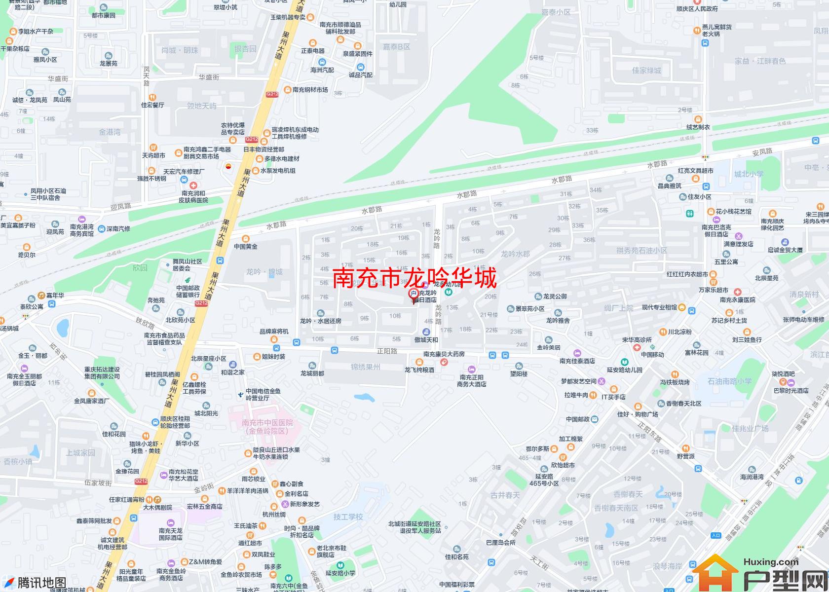 龙吟华城小区 - 户型网