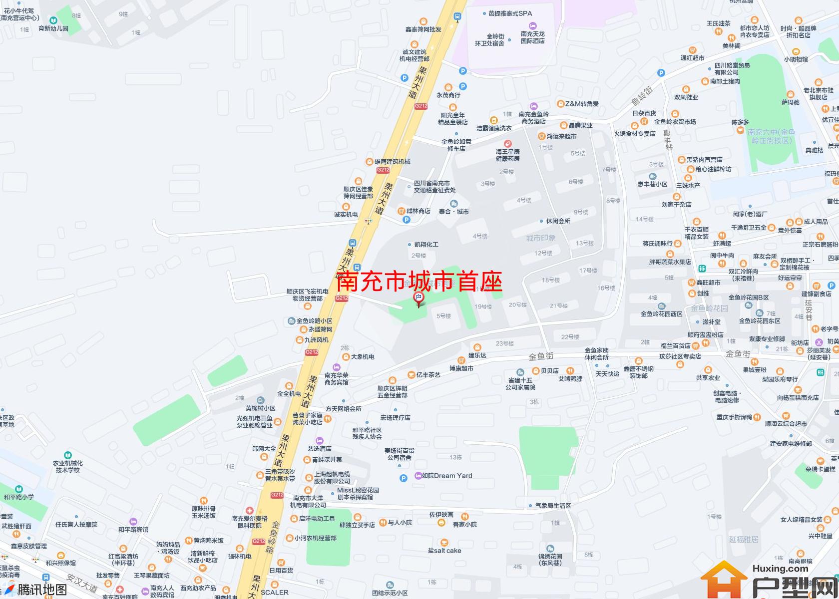 城市首座小区 - 户型网