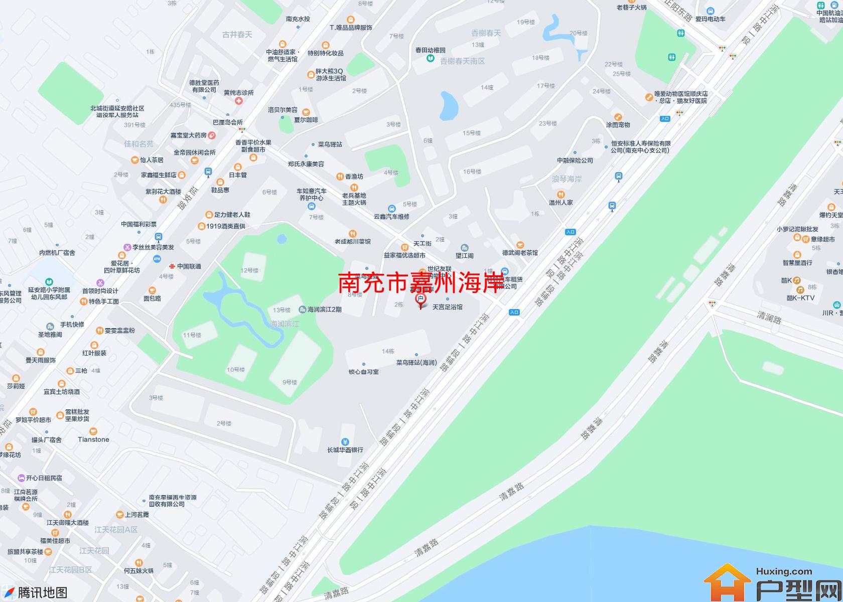 嘉州海岸小区 - 户型网