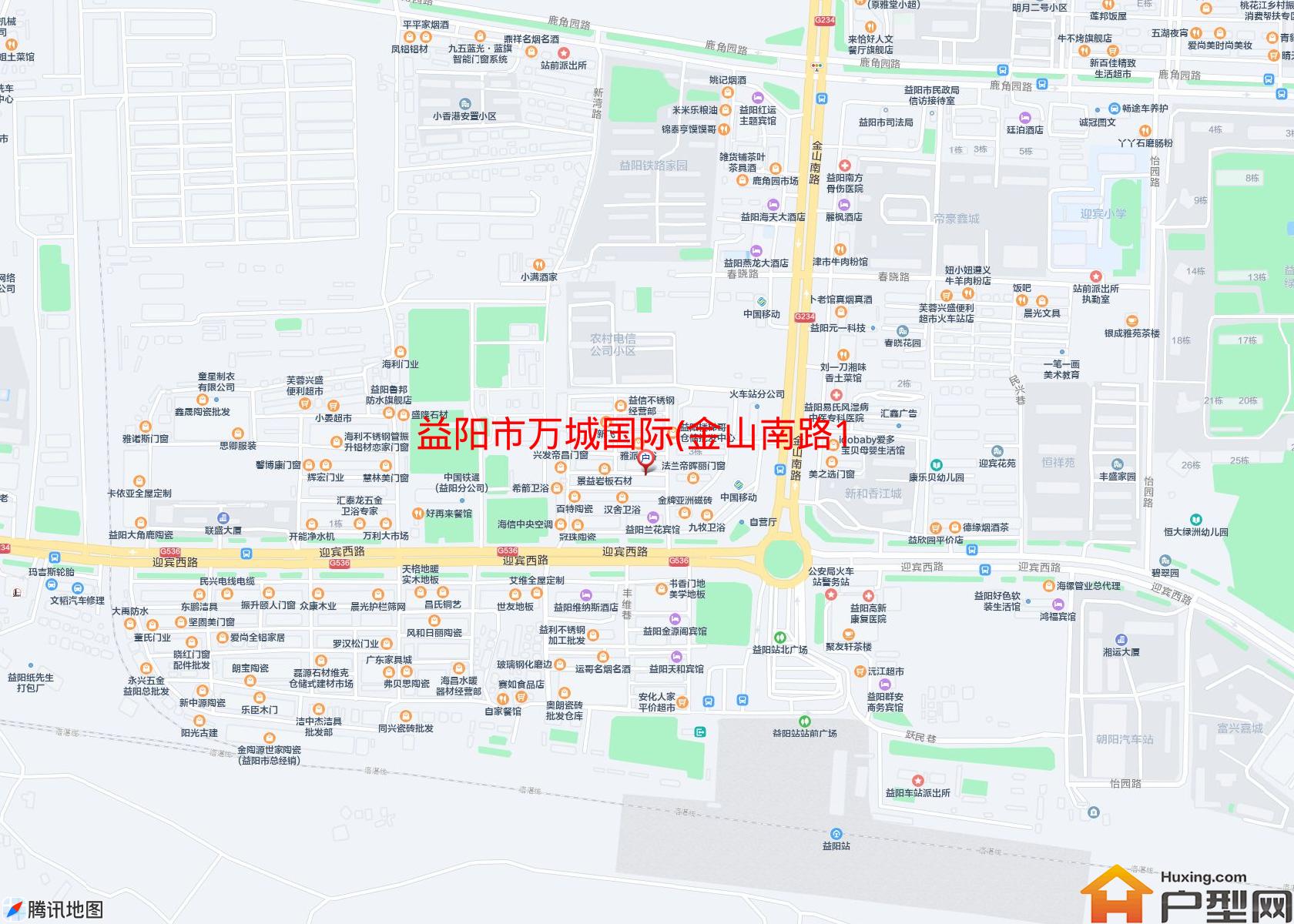 万城国际(金山南路1号)小区 - 户型网