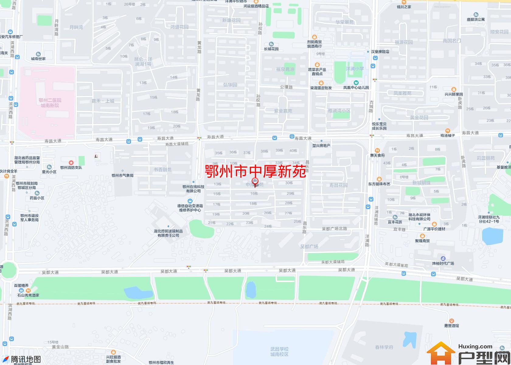 中厚新苑小区 - 户型网