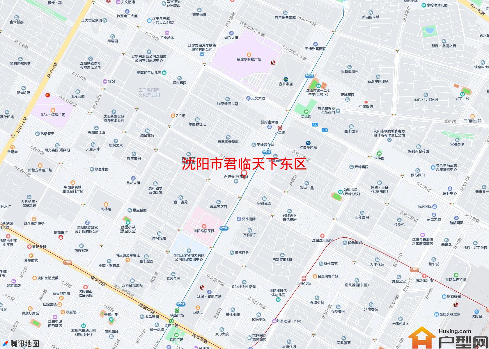 君临天下东区小区 - 户型网