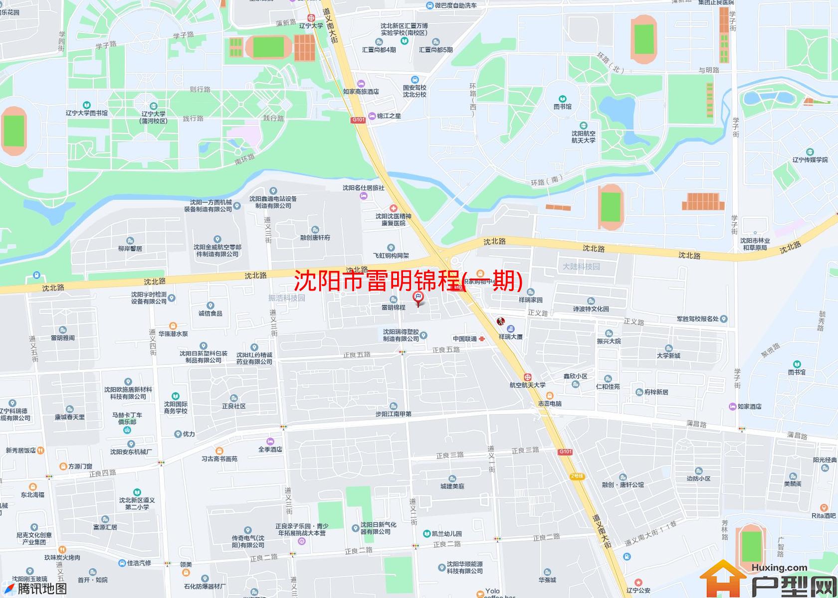 雷明锦程(一期)小区 - 户型网