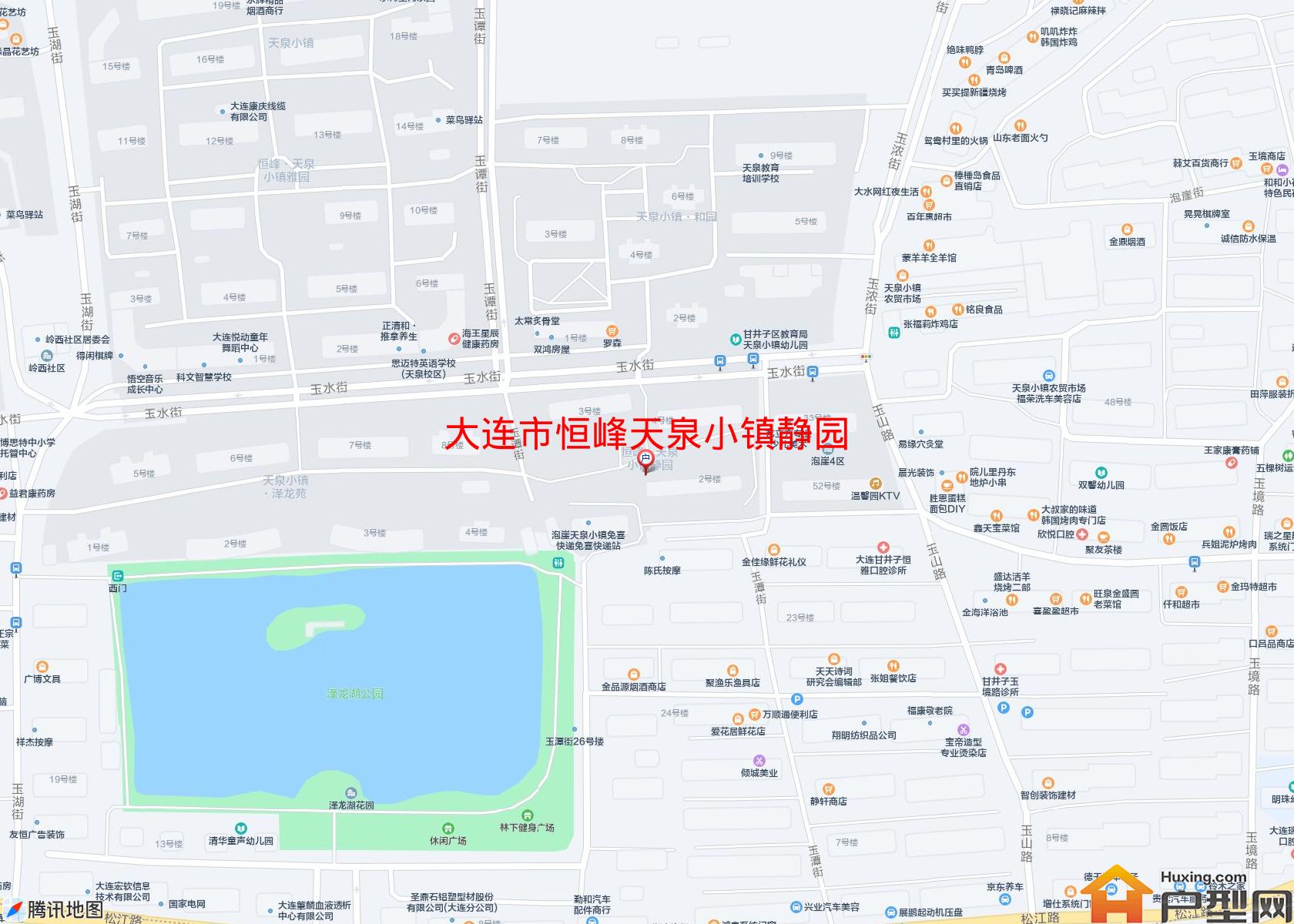 恒峰天泉小镇静园小区 - 户型网