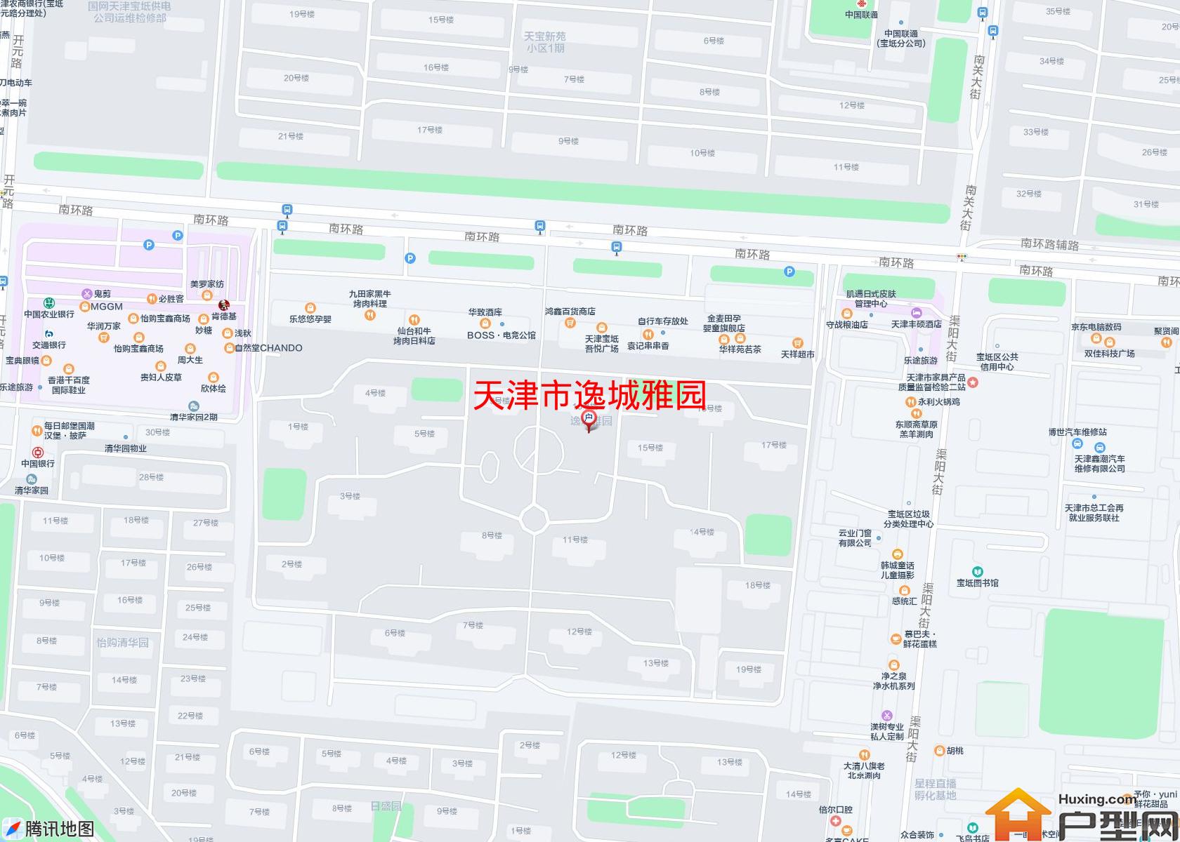 逸城雅园小区 - 户型网