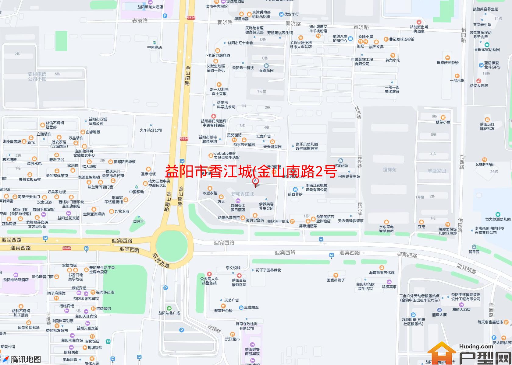 香江城(金山南路2号)小区 - 户型网