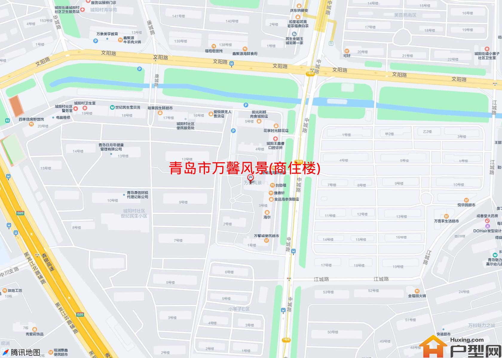 万馨风景(商住楼)小区 - 户型网