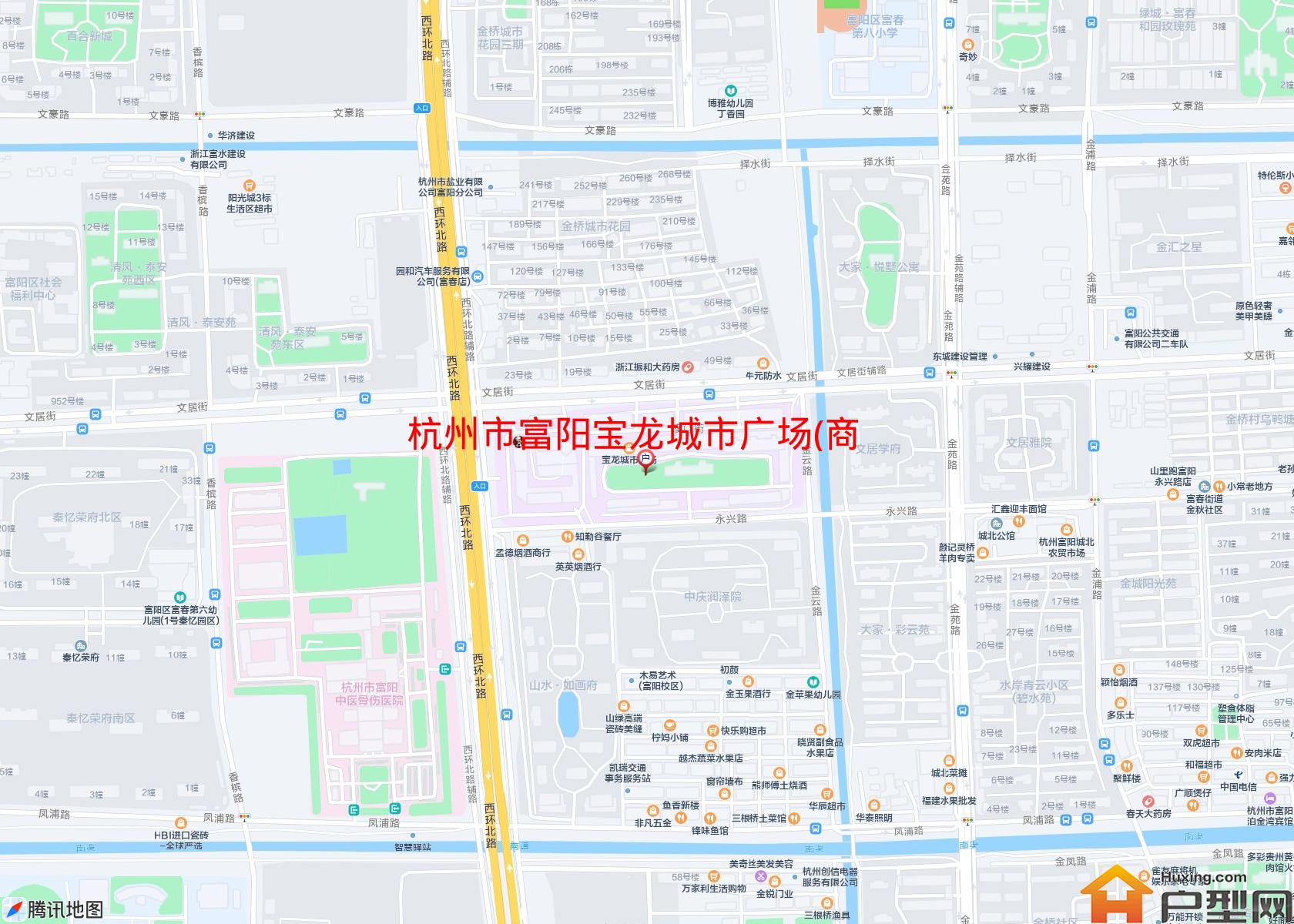 富阳宝龙城市广场(商住楼)小区 - 户型网