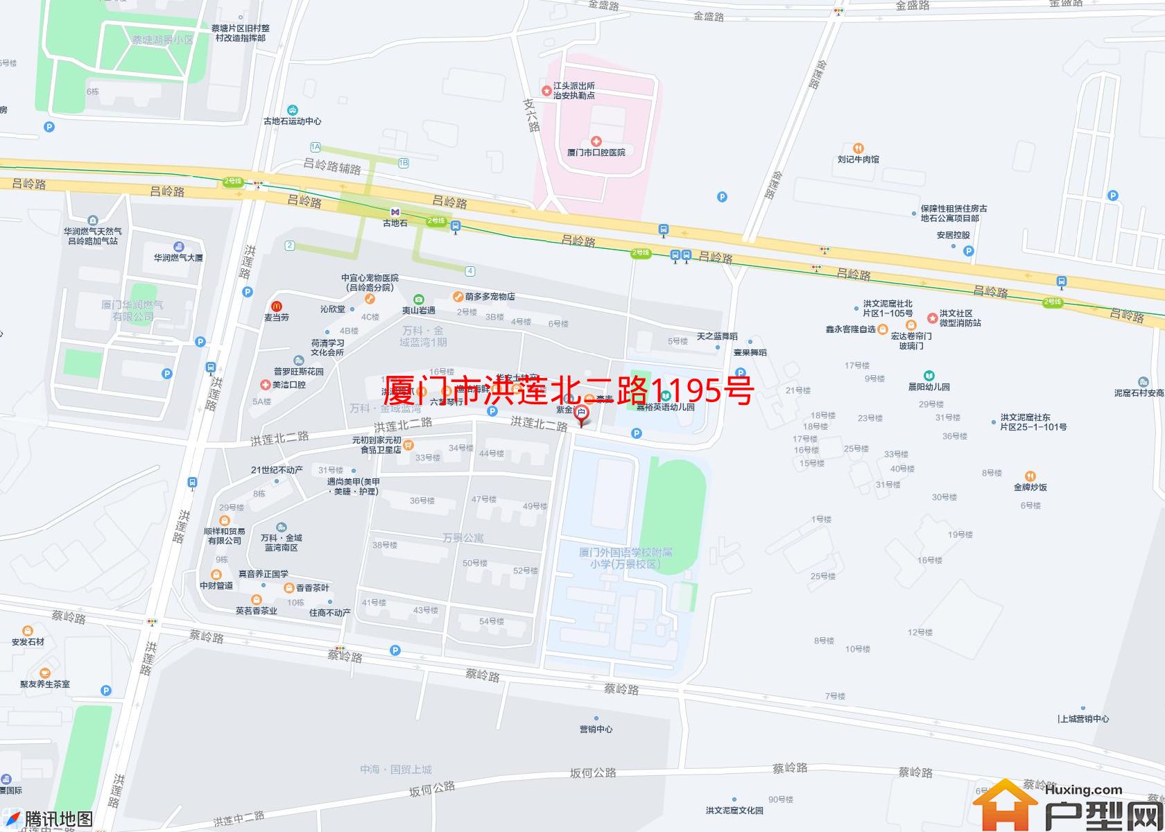 洪莲北二路1195号小区小区 - 户型网