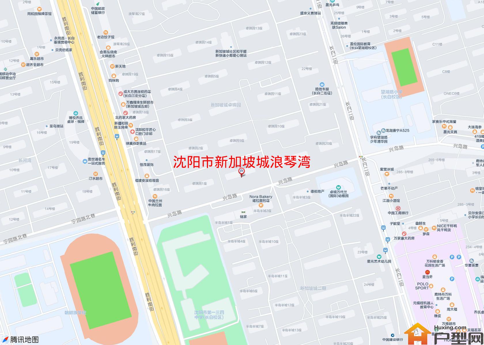 新加坡城浪琴湾小区 - 户型网