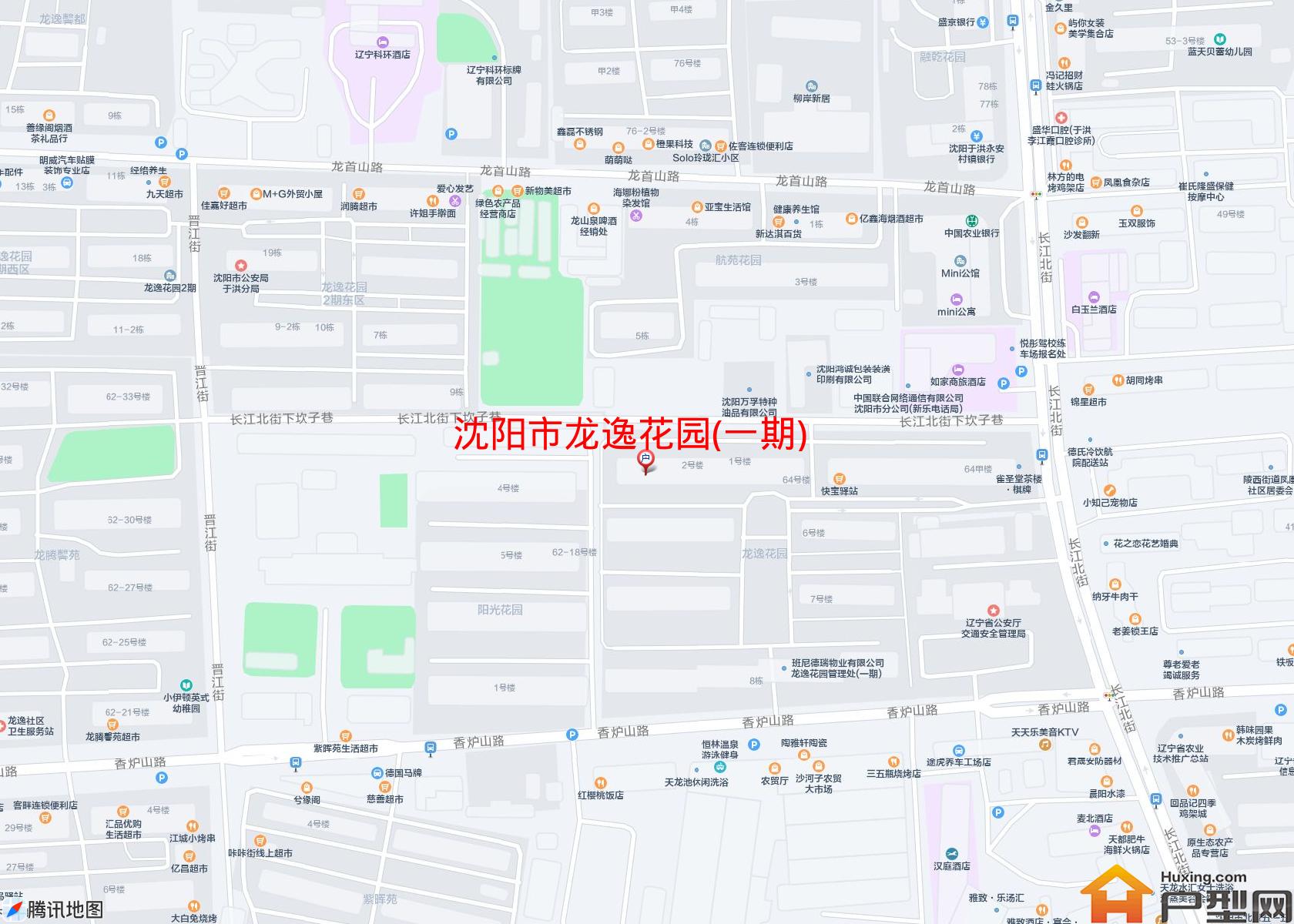龙逸花园(一期)小区 - 户型网