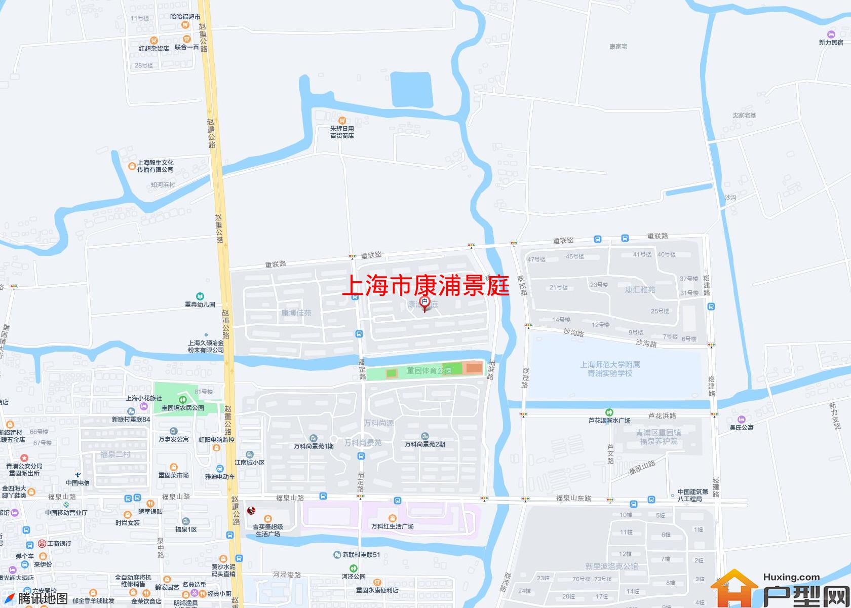 康浦景庭小区 - 户型网