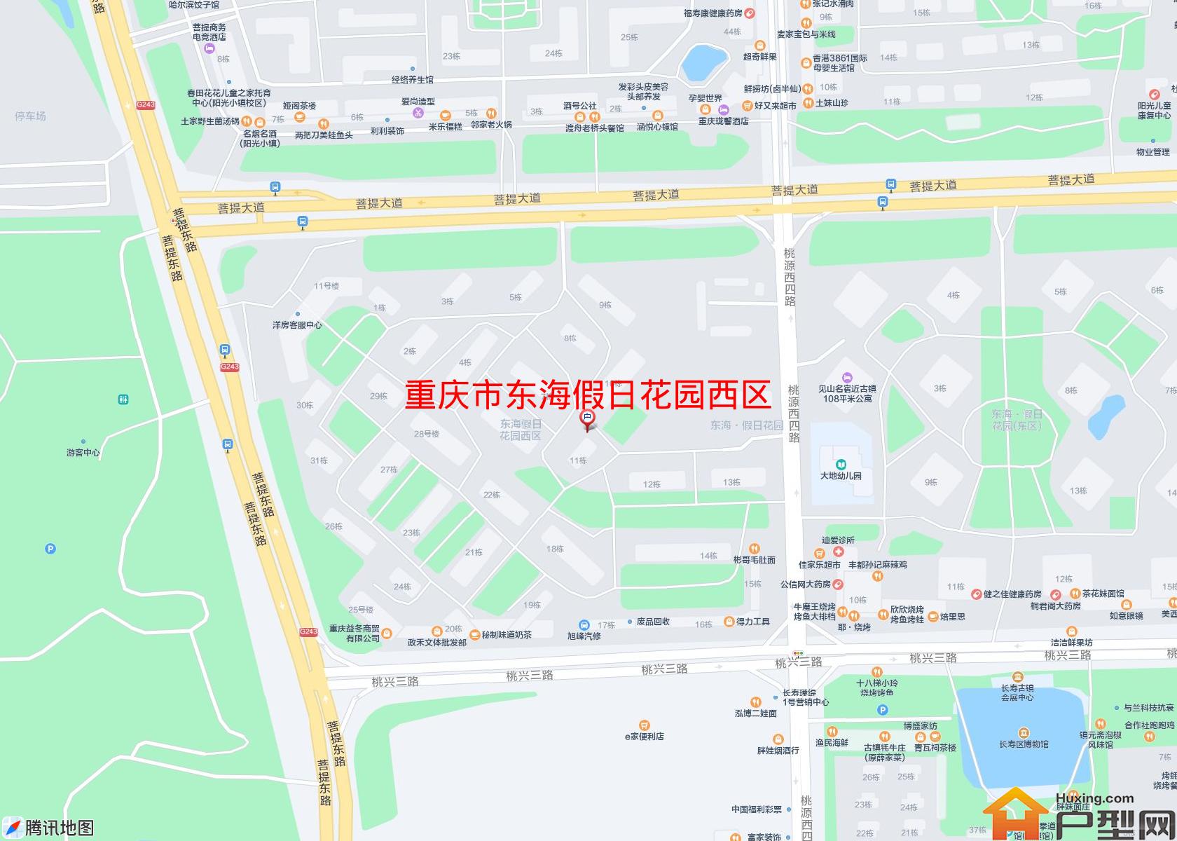 东海假日花园西区小区 - 户型网