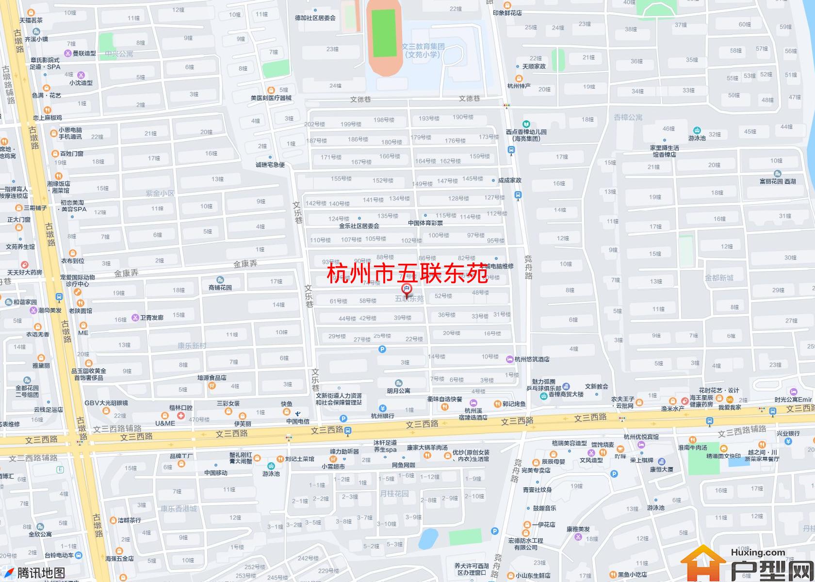 五联东苑小区 - 户型网