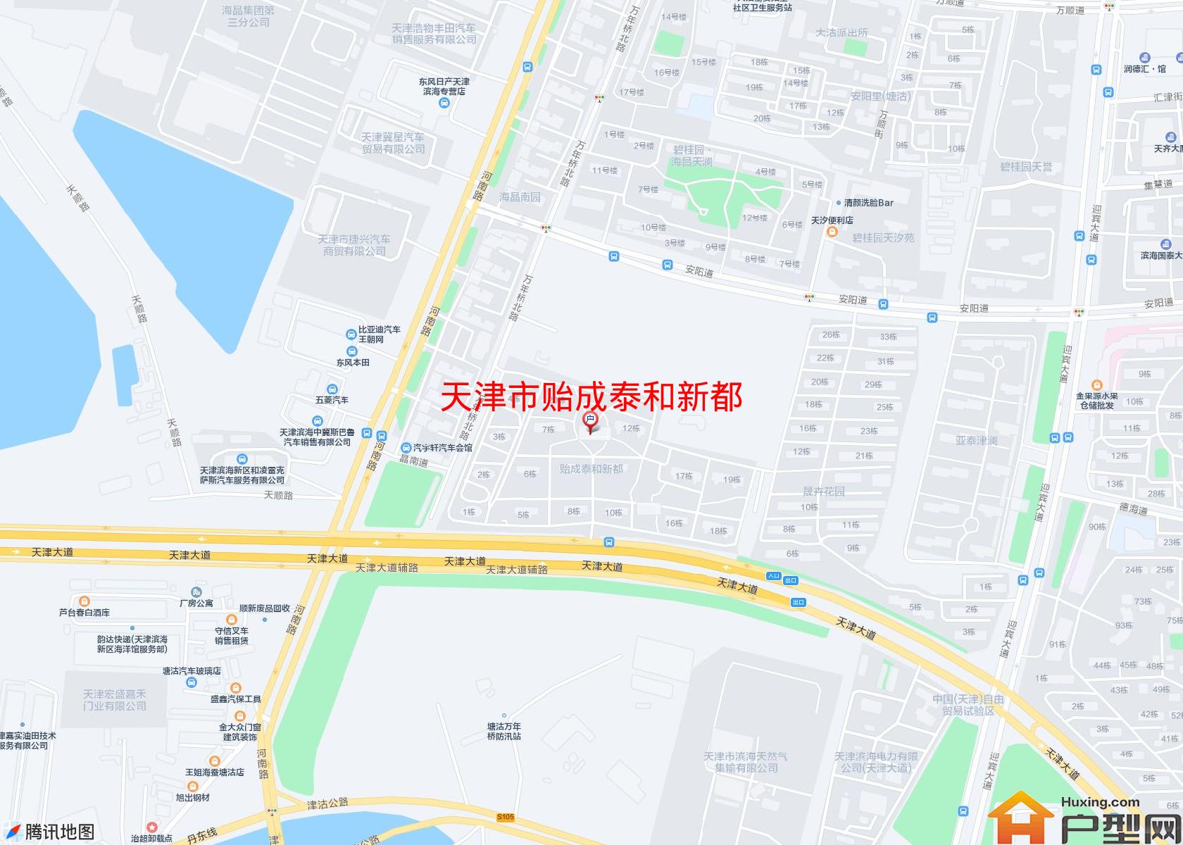 贻成泰和新都小区 - 户型网