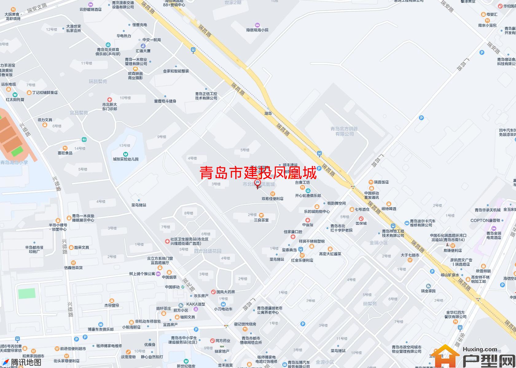 建投凤凰城小区 - 户型网