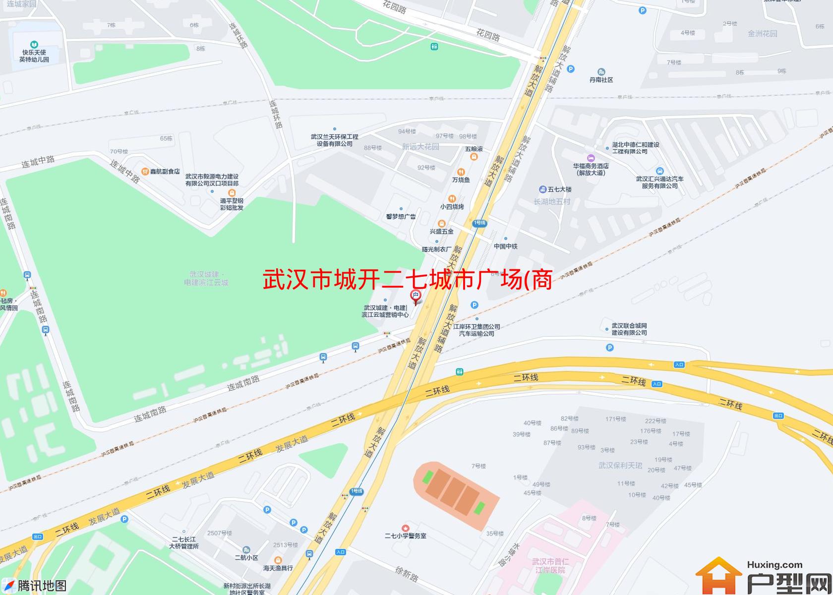 城开二七城市广场(商住楼)小区 - 户型网