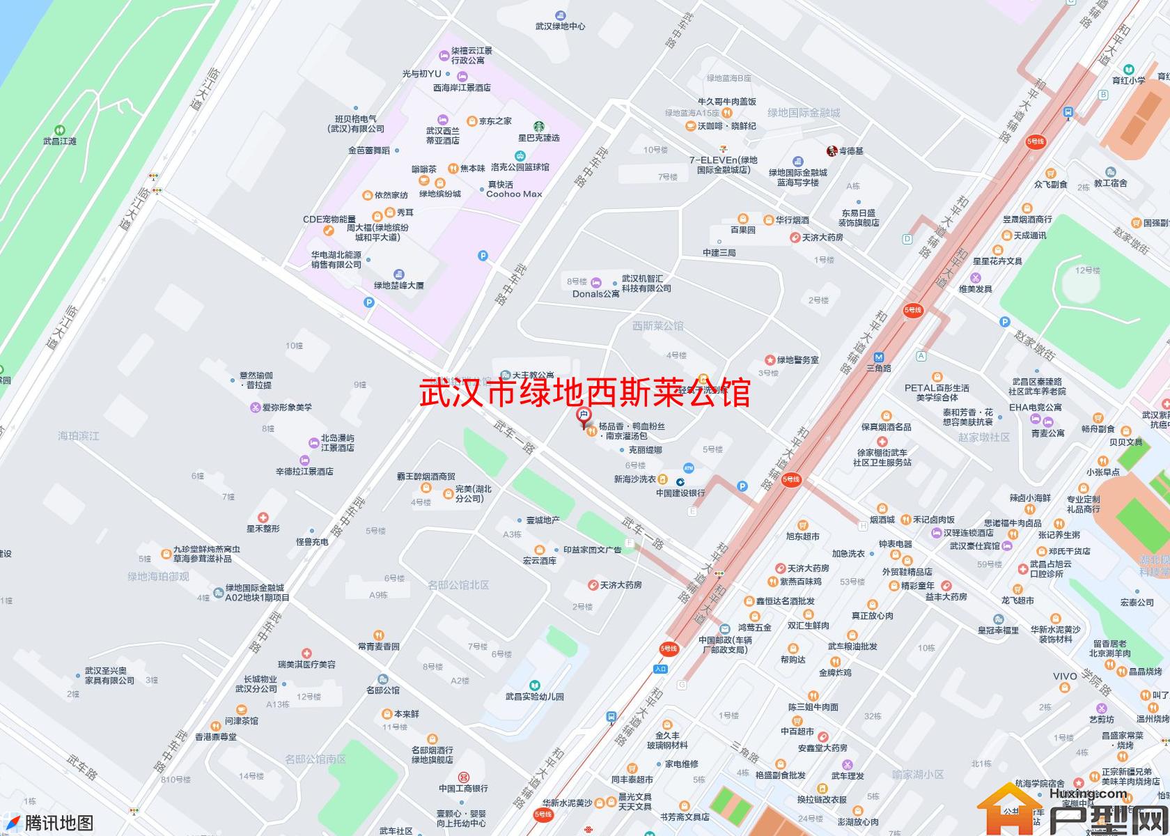 绿地西斯莱公馆小区 - 户型网