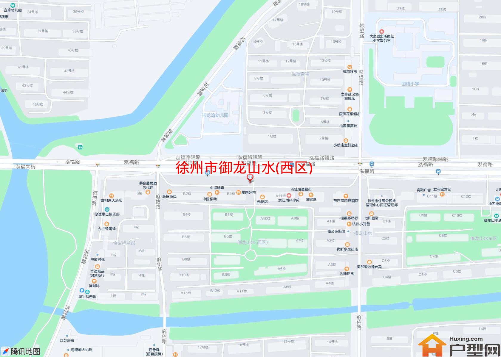 御龙山水(西区)小区 - 户型网