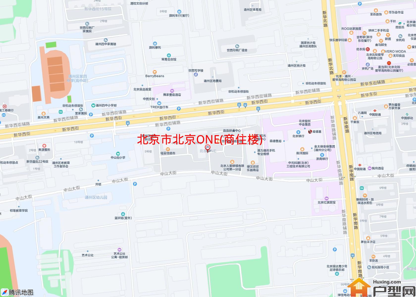 北京ONE(商住楼)小区 - 户型网