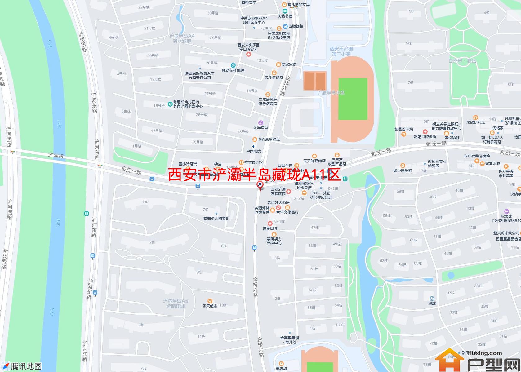 浐灞半岛藏珑A11区(公寓)小区 - 户型网