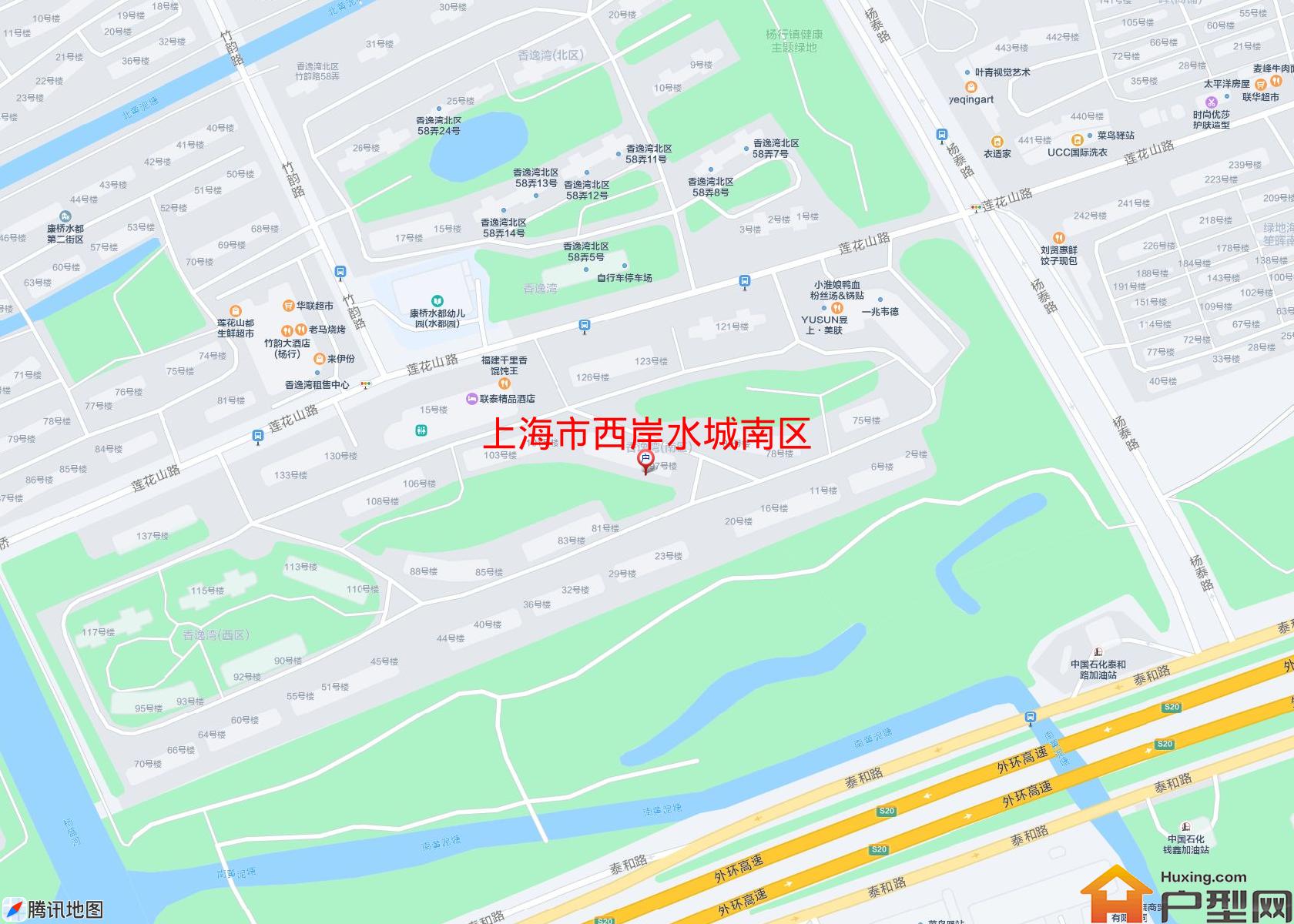 西岸水城南区小区 - 户型网