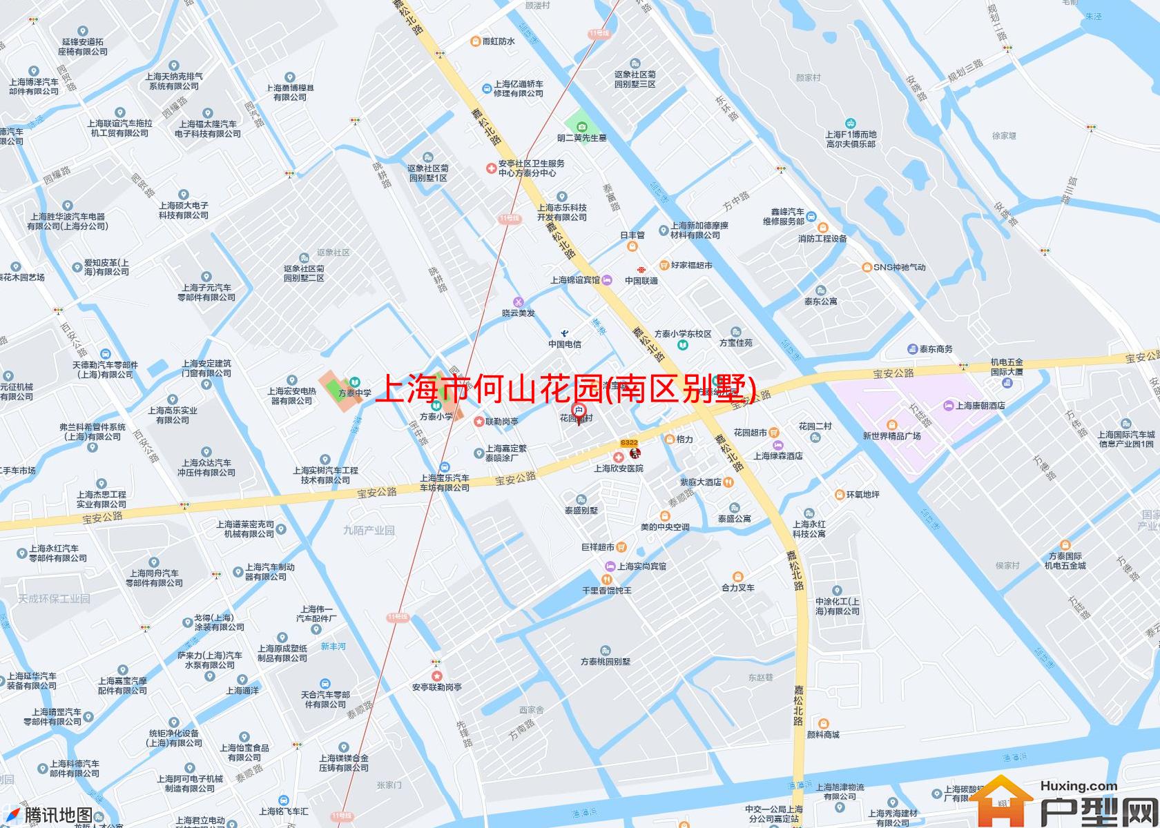 何山花园(南区别墅)小区 - 户型网