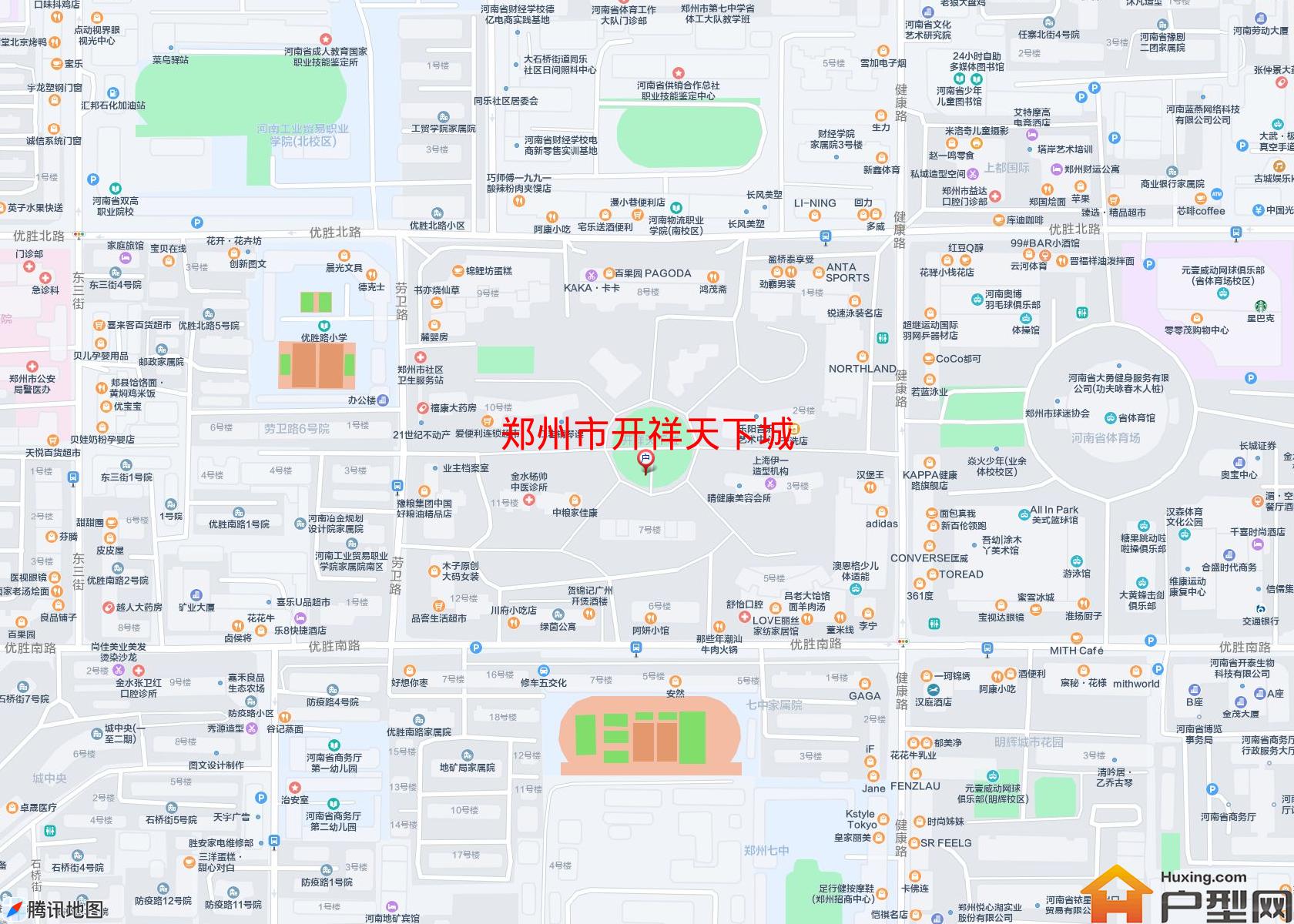 开祥天下城小区 - 户型网