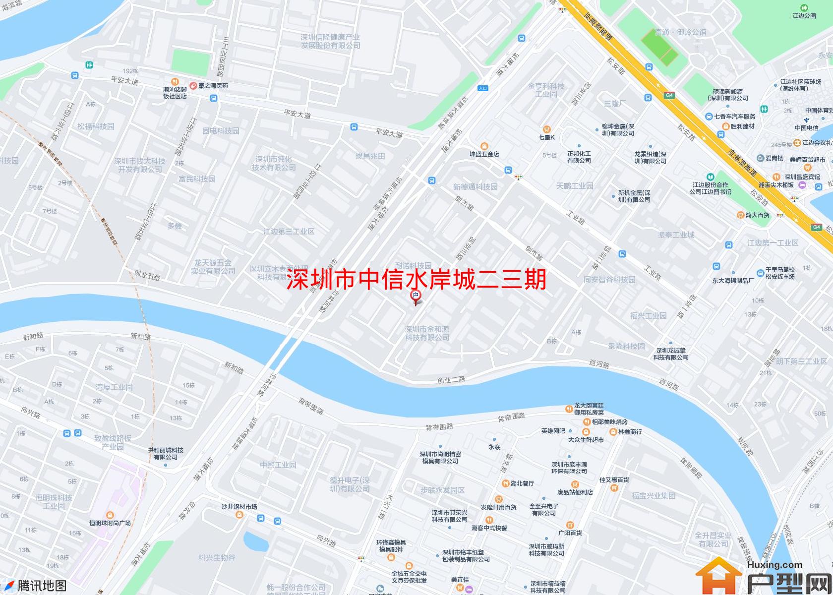 中信水岸城二三期小区 - 户型网