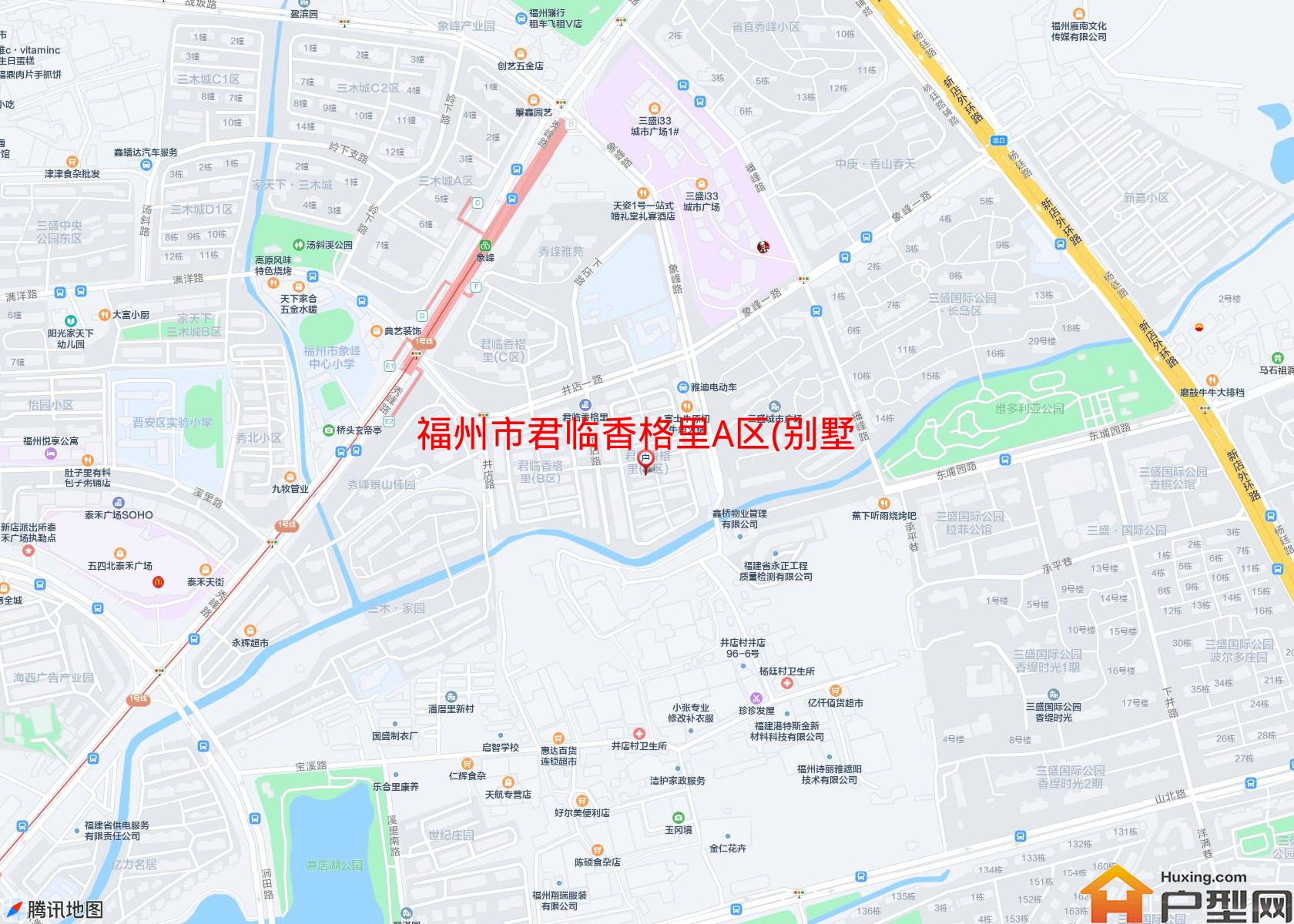 君临香格里A区(别墅)小区 - 户型网